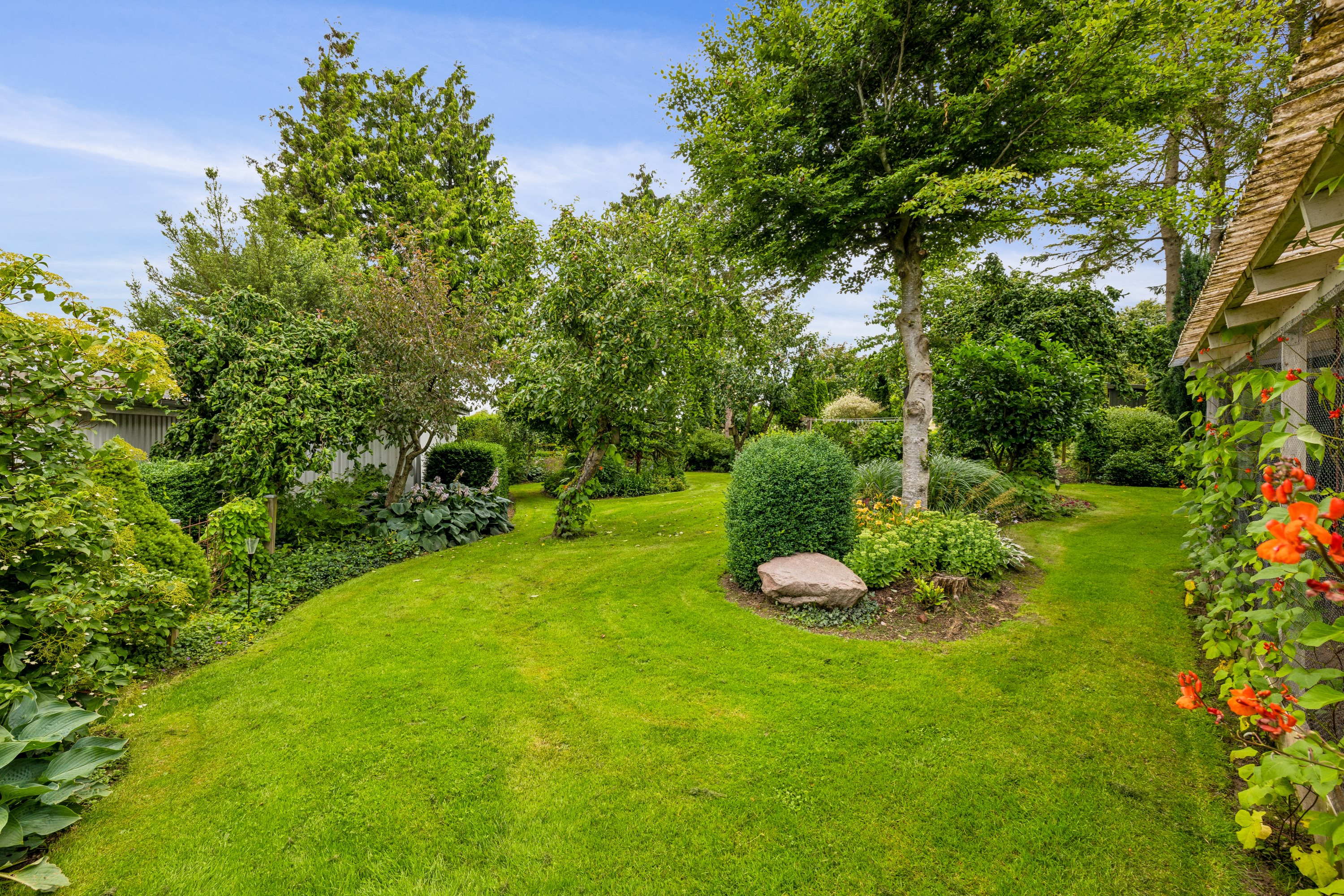 Fremhævet have billede i fuldskærmstilstand. Billede af Vinkelvej 3, Hvorslev, 8860 Ulstrup