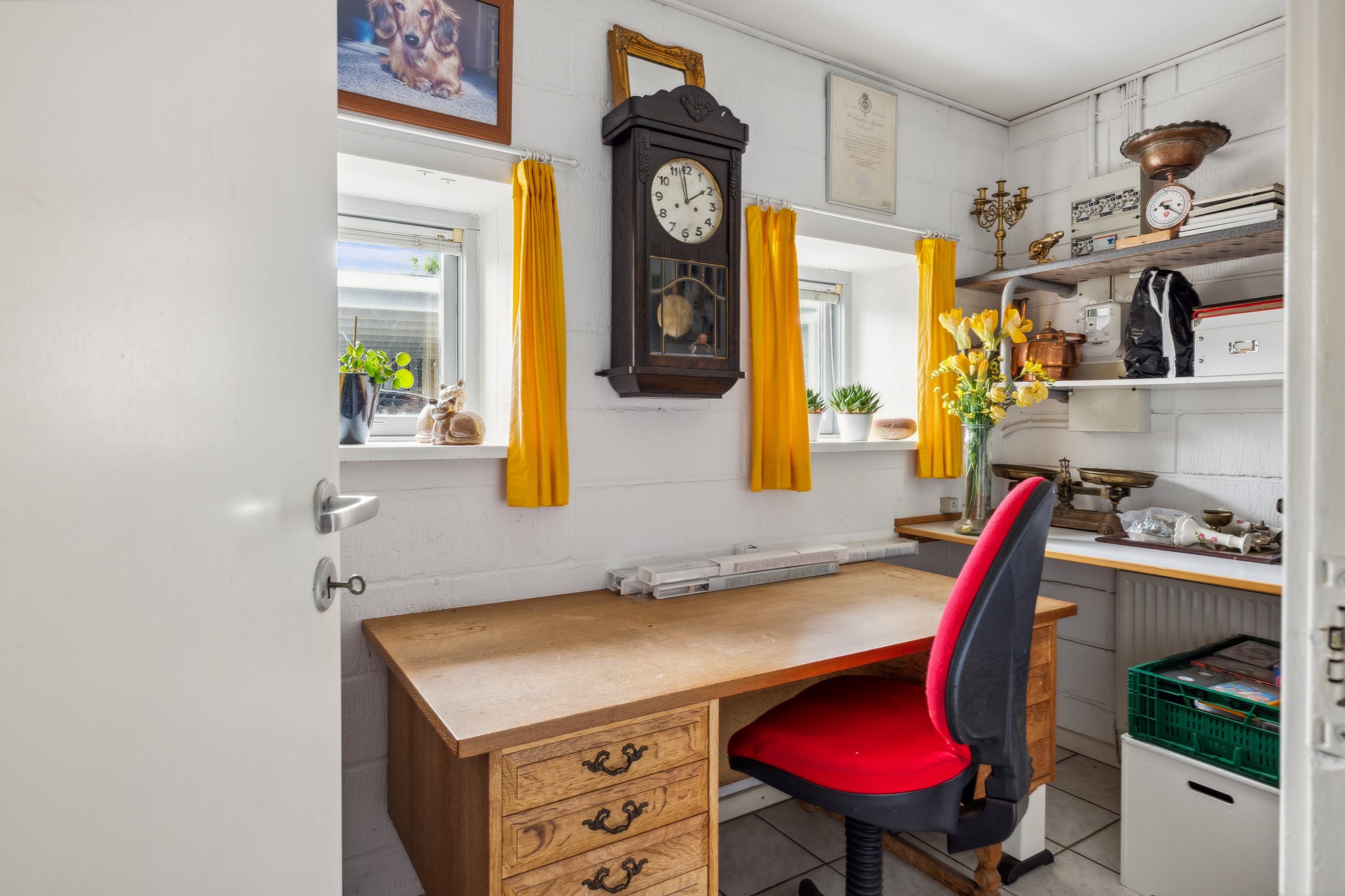 Fremhævet køkken billede i fuldskærmstilstand. Billede af Vinkelvej 3, Hvorslev, 8860 Ulstrup