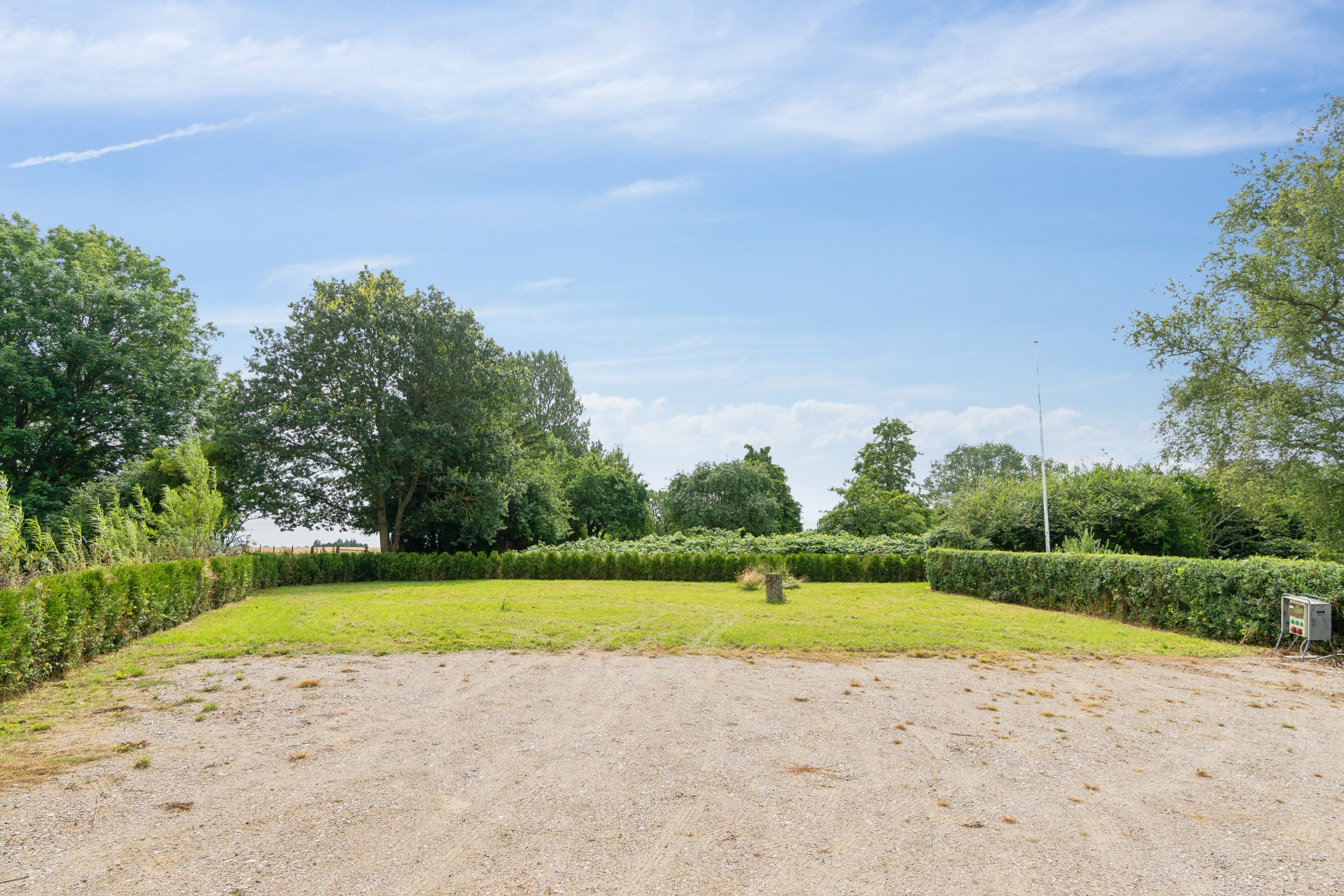 Fremhævet udendørs billede i fuldskærmstilstand. Billede af Jyderupvej 7, Jyderup, 4640 Faxe