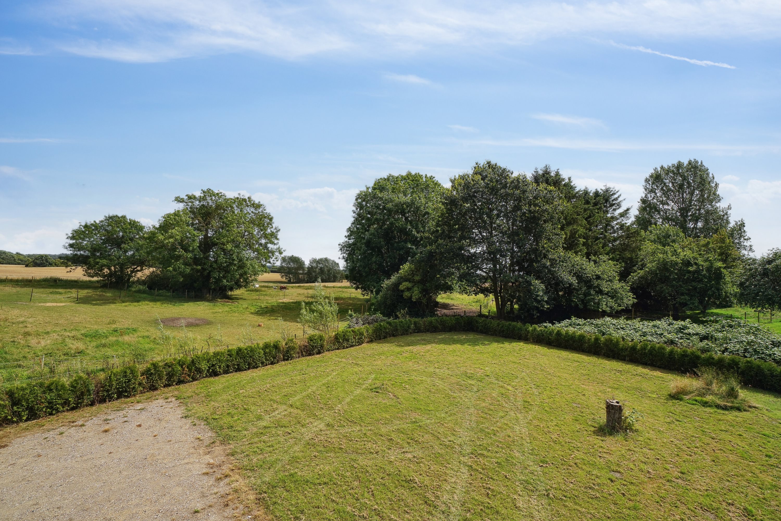 Fremhævet udendørs billede i fuldskærmstilstand. Billede af Jyderupvej 7, Jyderup, 4640 Faxe