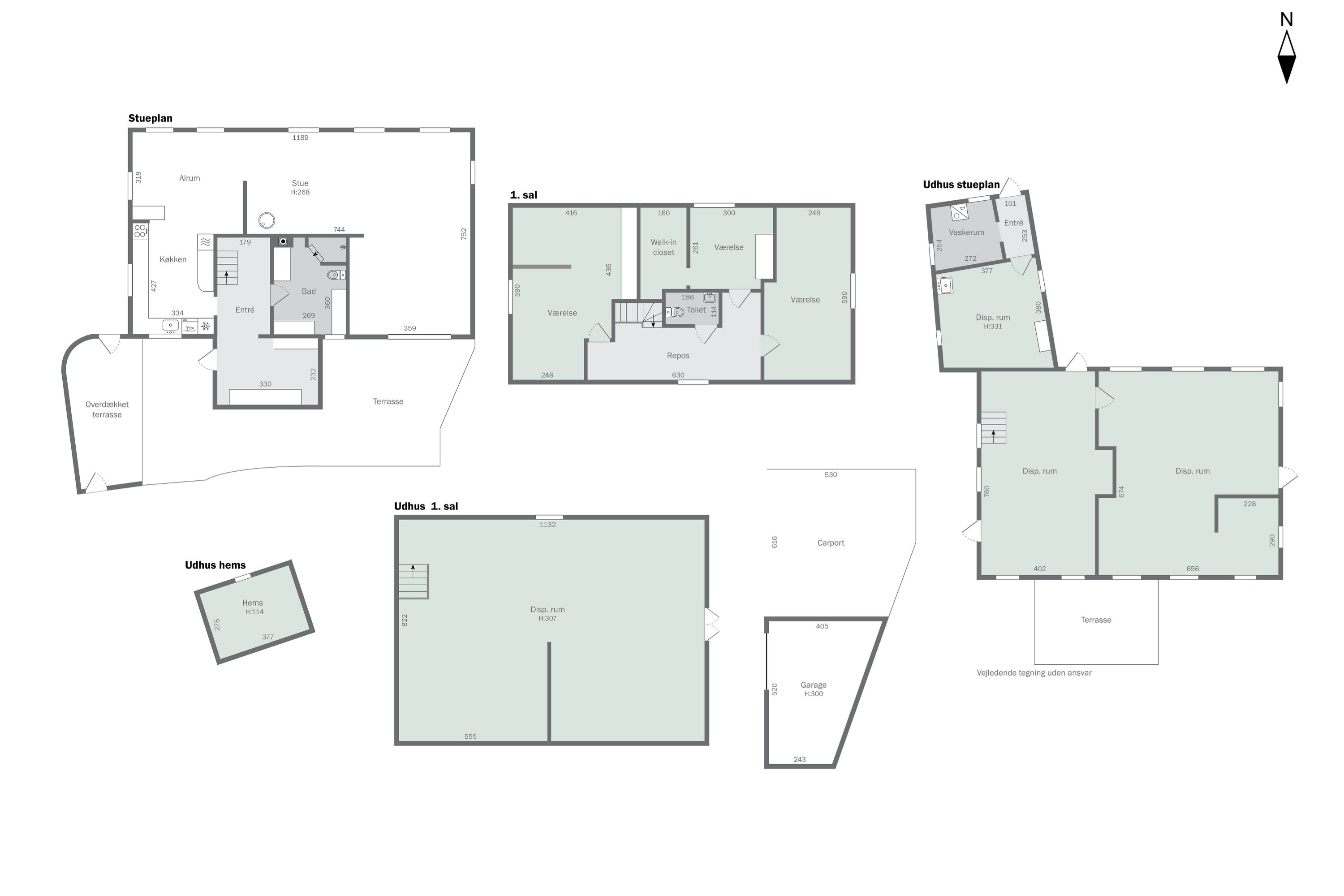 Plantegninger billede af Møllebakken 9, 4581 Rørvig