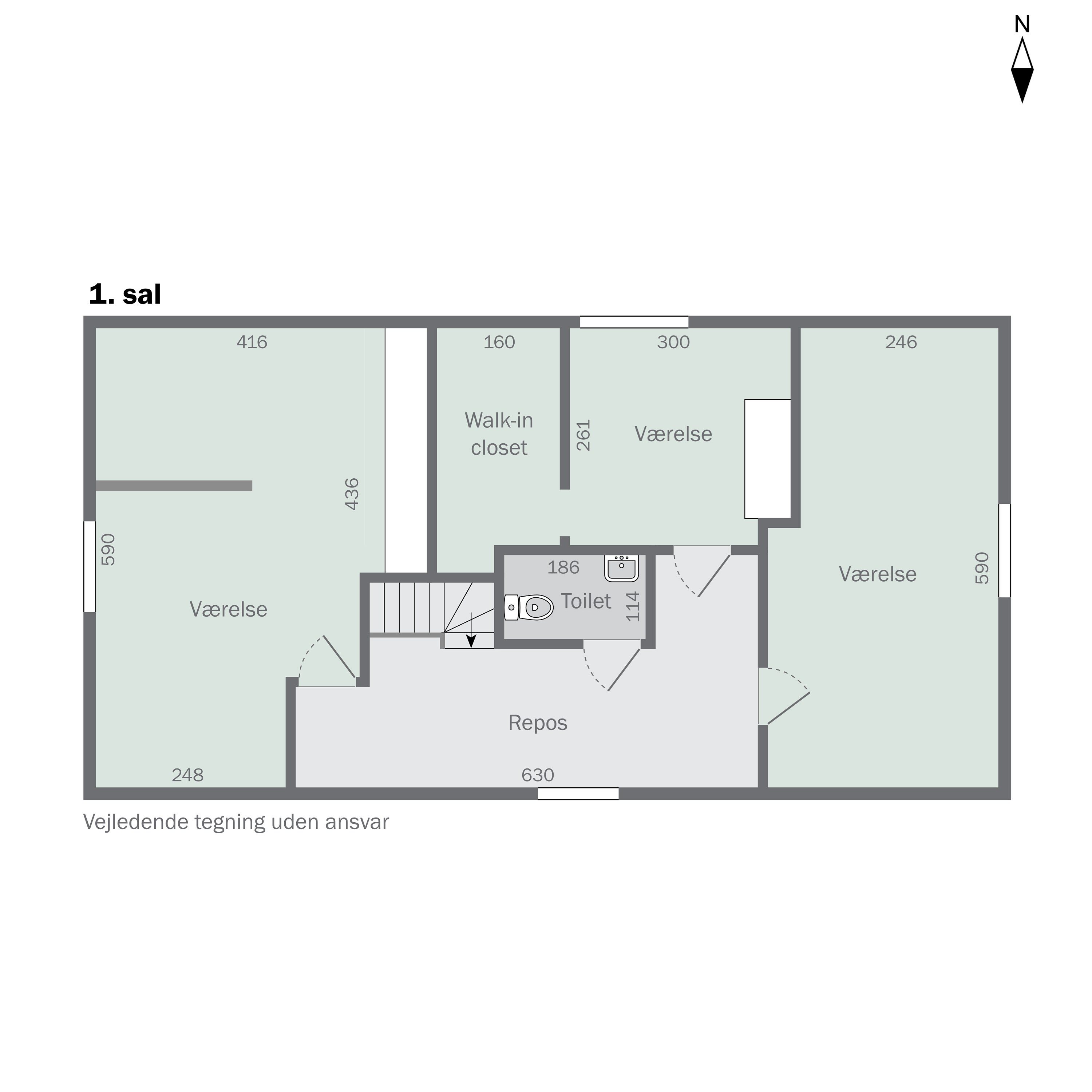 Plantegninger billede af Møllebakken 9, 4581 Rørvig