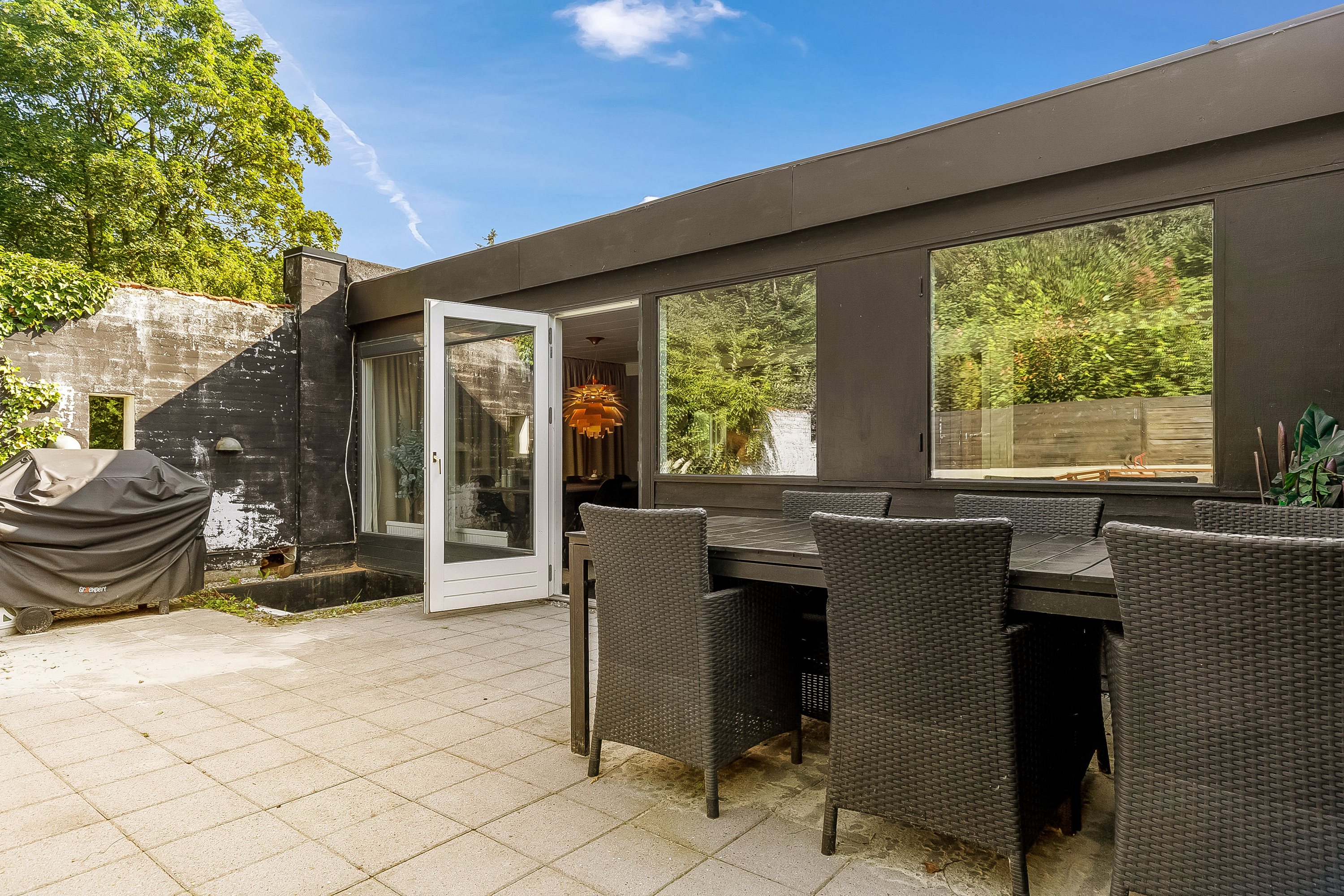 Miniaturebillede 2: terrasse. Billede af Fyrrelunden 20, 6051 Almind