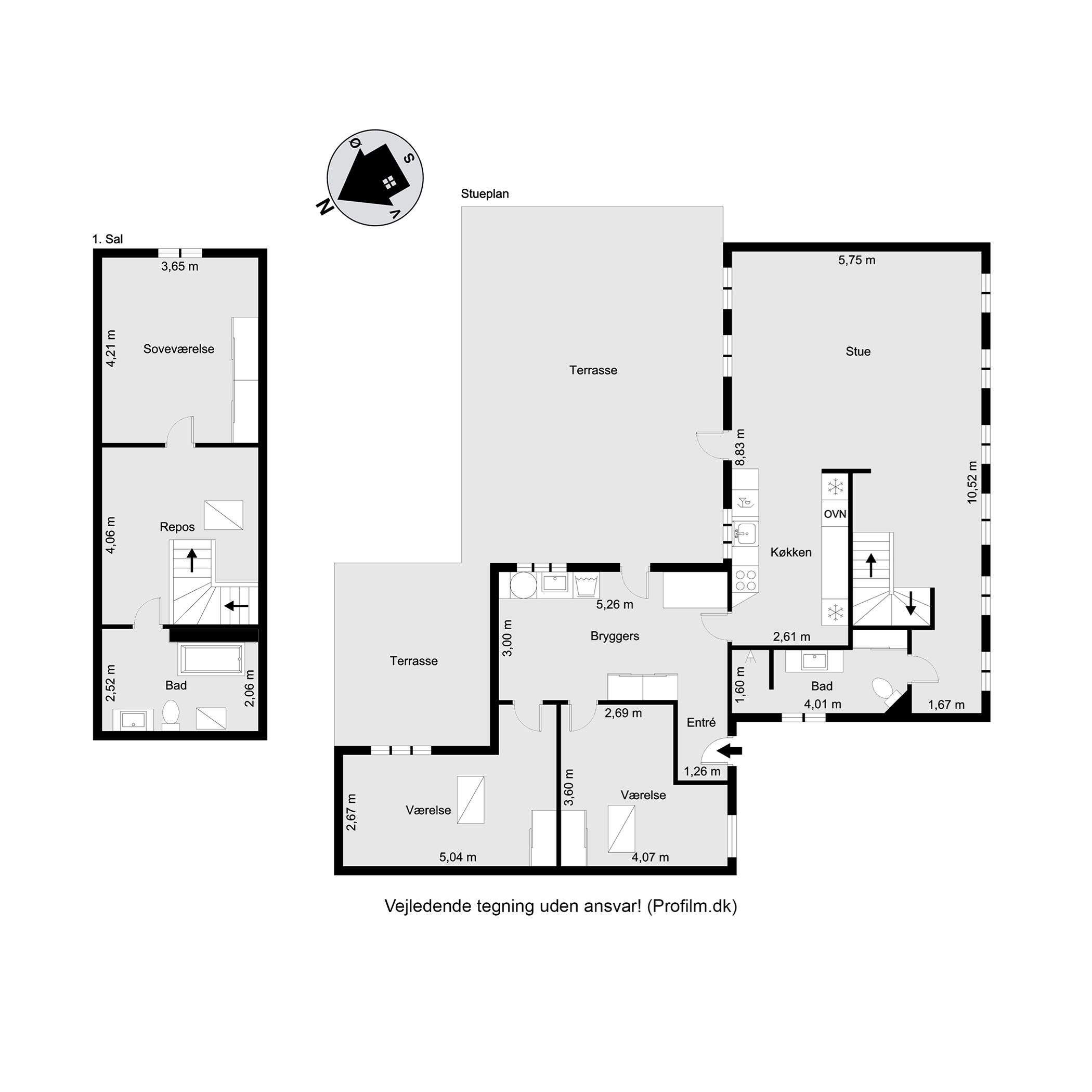 Plantegninger billede af Vellingvej 75, St. Velling, 7000 Fredericia
