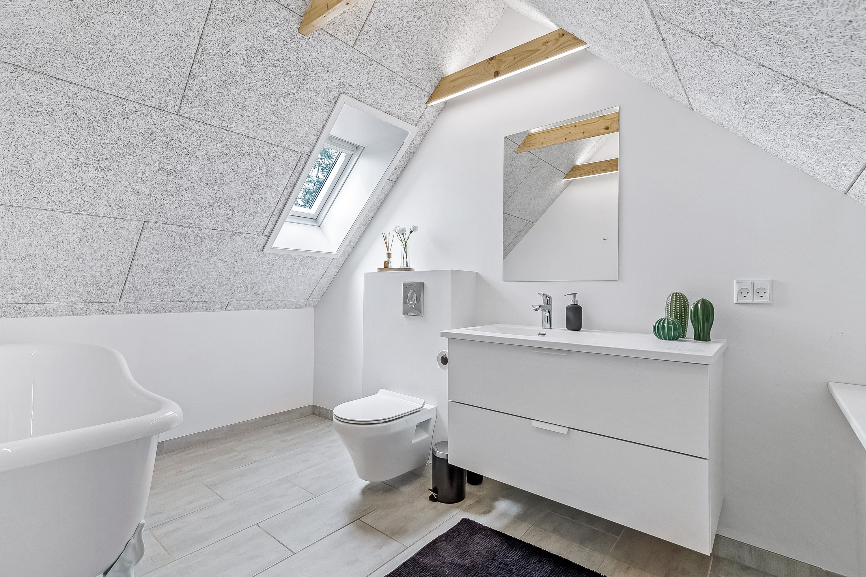 Fremhævet badeværelse billede i fuldskærmstilstand. Billede af Vellingvej 75, St. Velling, 7000 Fredericia