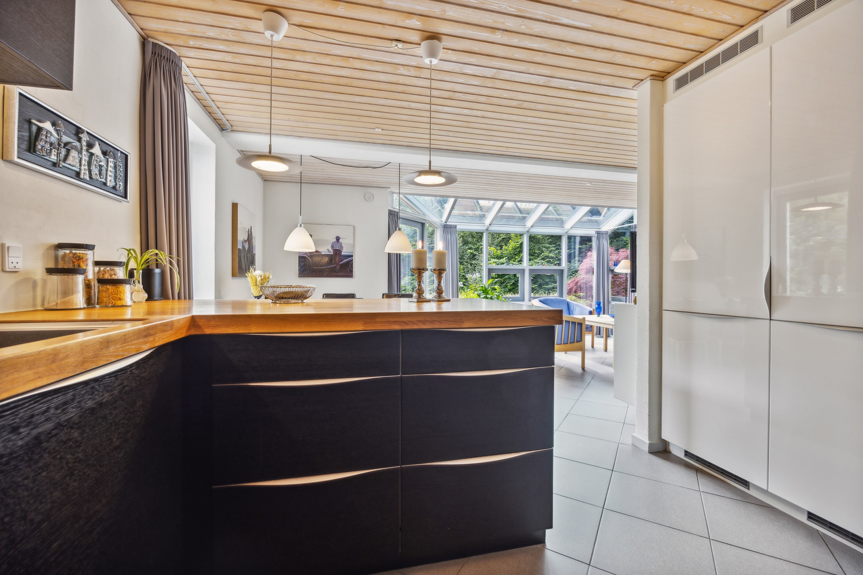 Fremhævet køkken billede i fuldskærmstilstand. Billede af Halsvej 170, Stae, 9310 Vodskov