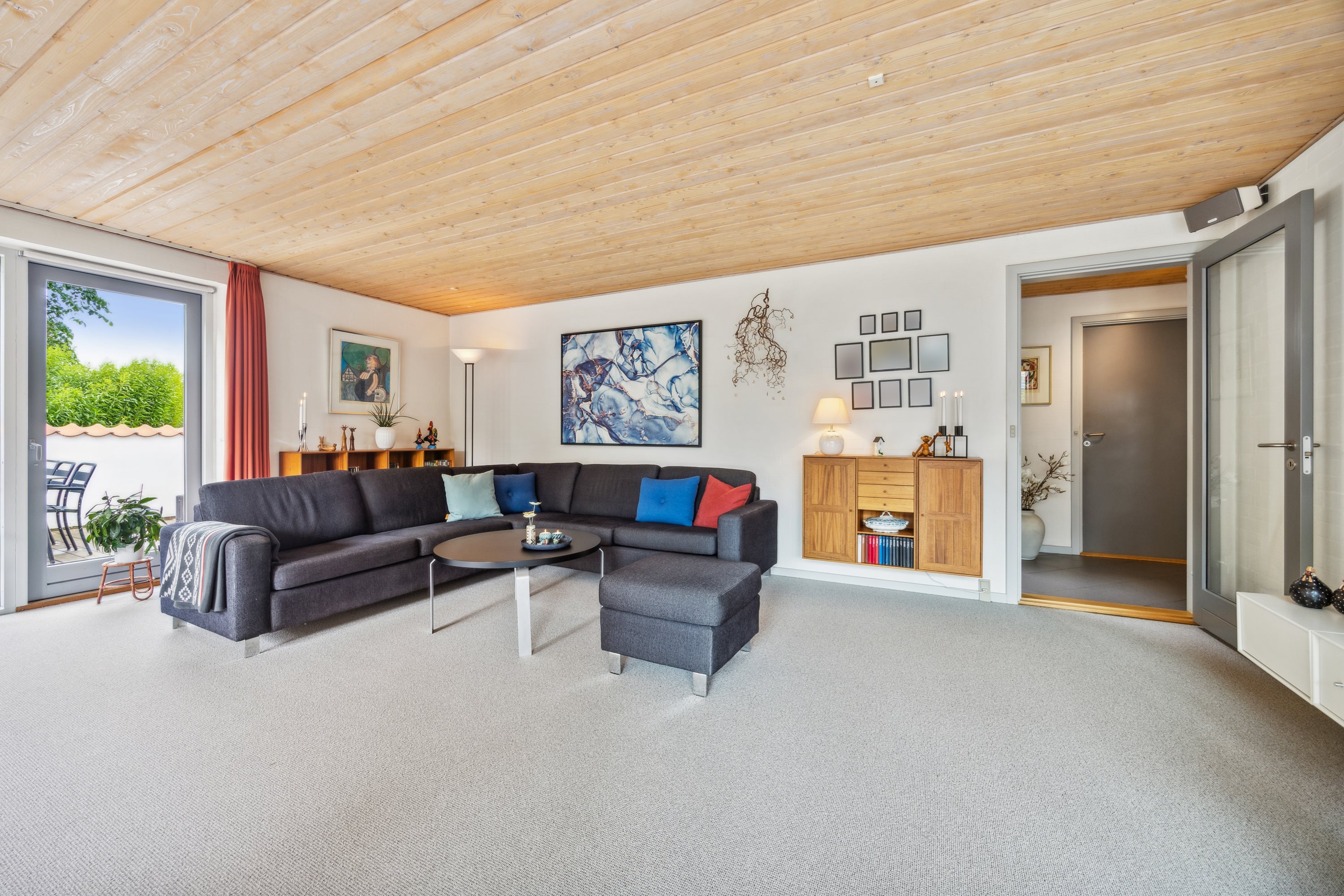 Fremhævet stue billede i fuldskærmstilstand. Billede af Halsvej 170, Stae, 9310 Vodskov