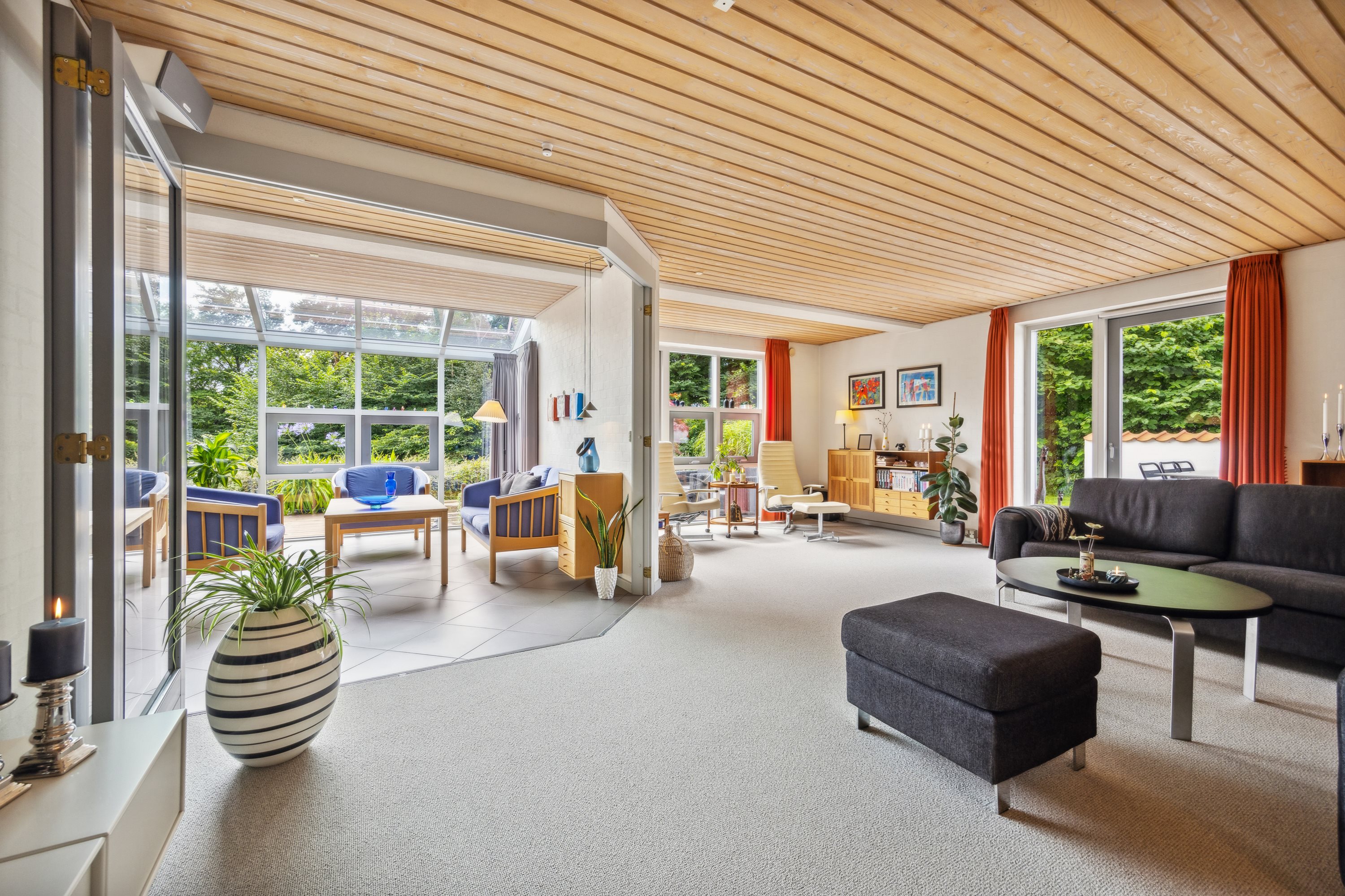 Fremhævet stue billede i fuldskærmstilstand. Billede af Halsvej 170, Stae, 9310 Vodskov