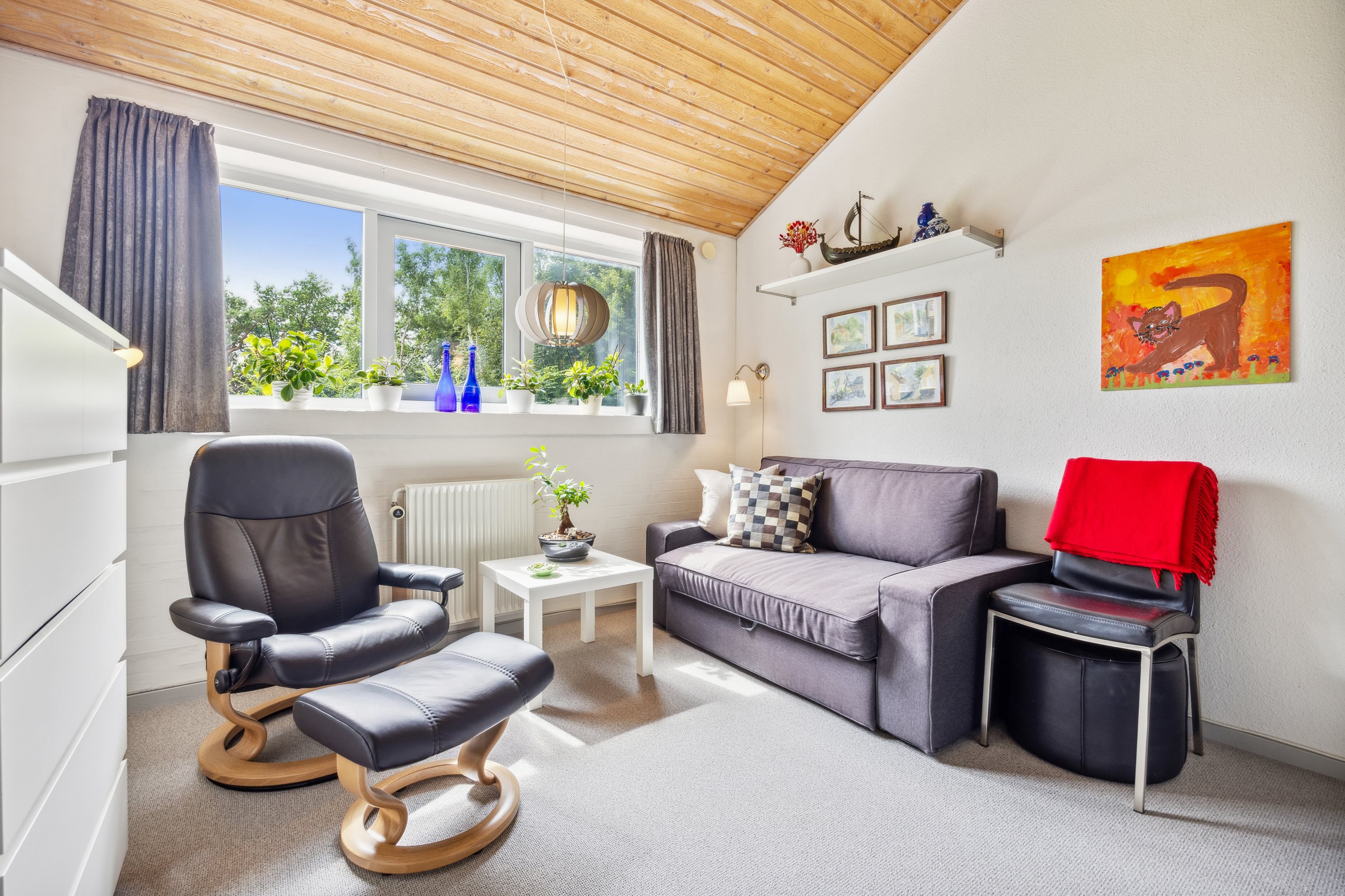 Fremhævet stue billede i fuldskærmstilstand. Billede af Halsvej 170, Stae, 9310 Vodskov