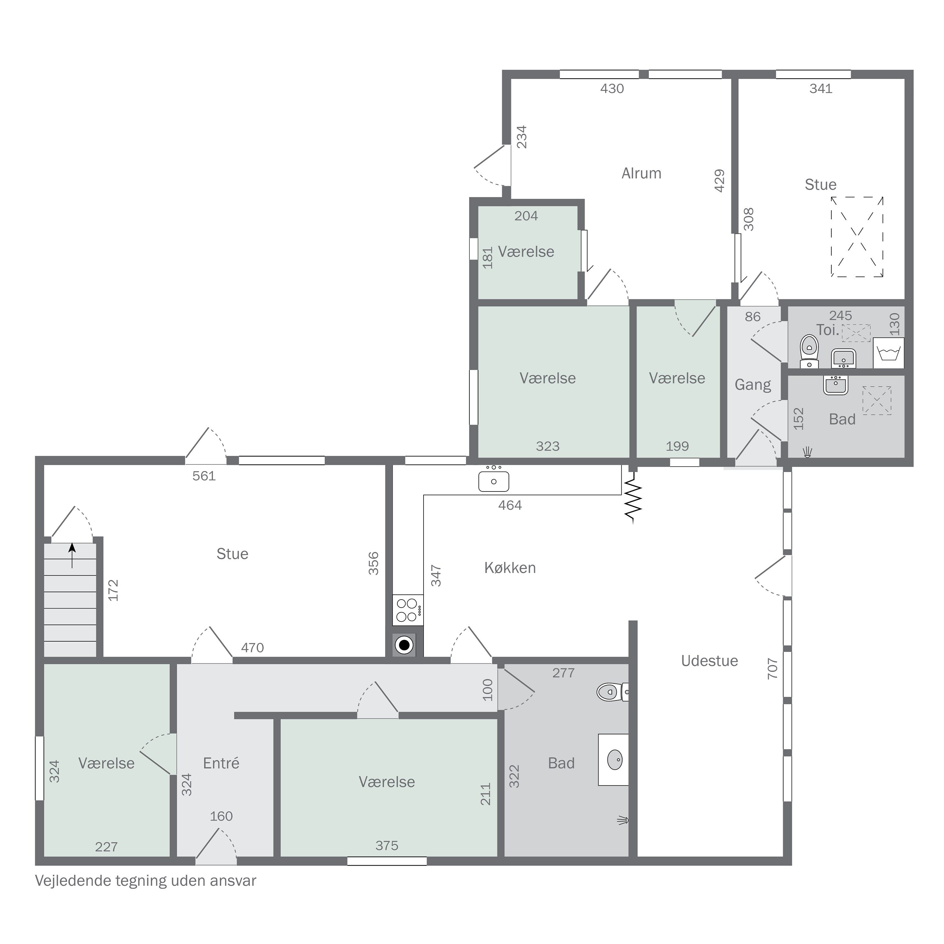 Plantegninger billede af Sønderhavvej 17, Sønderhav, 6340 Kruså