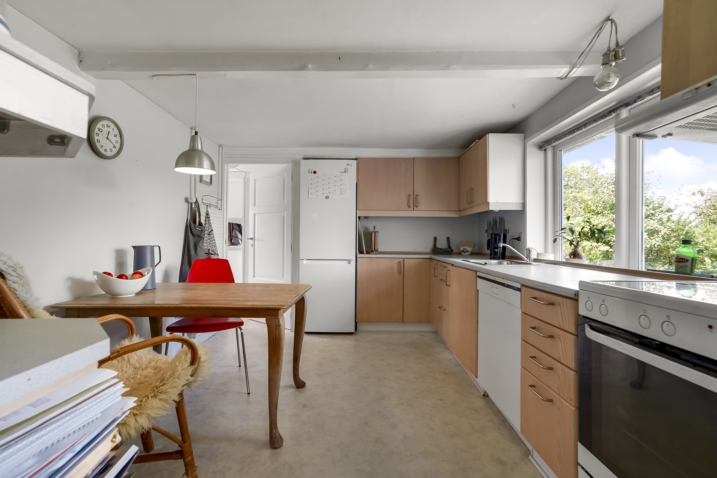 Fremhævet køkken billede i fuldskærmstilstand. Billede af Ildvedvej 57, Ildved, 7300 Jelling