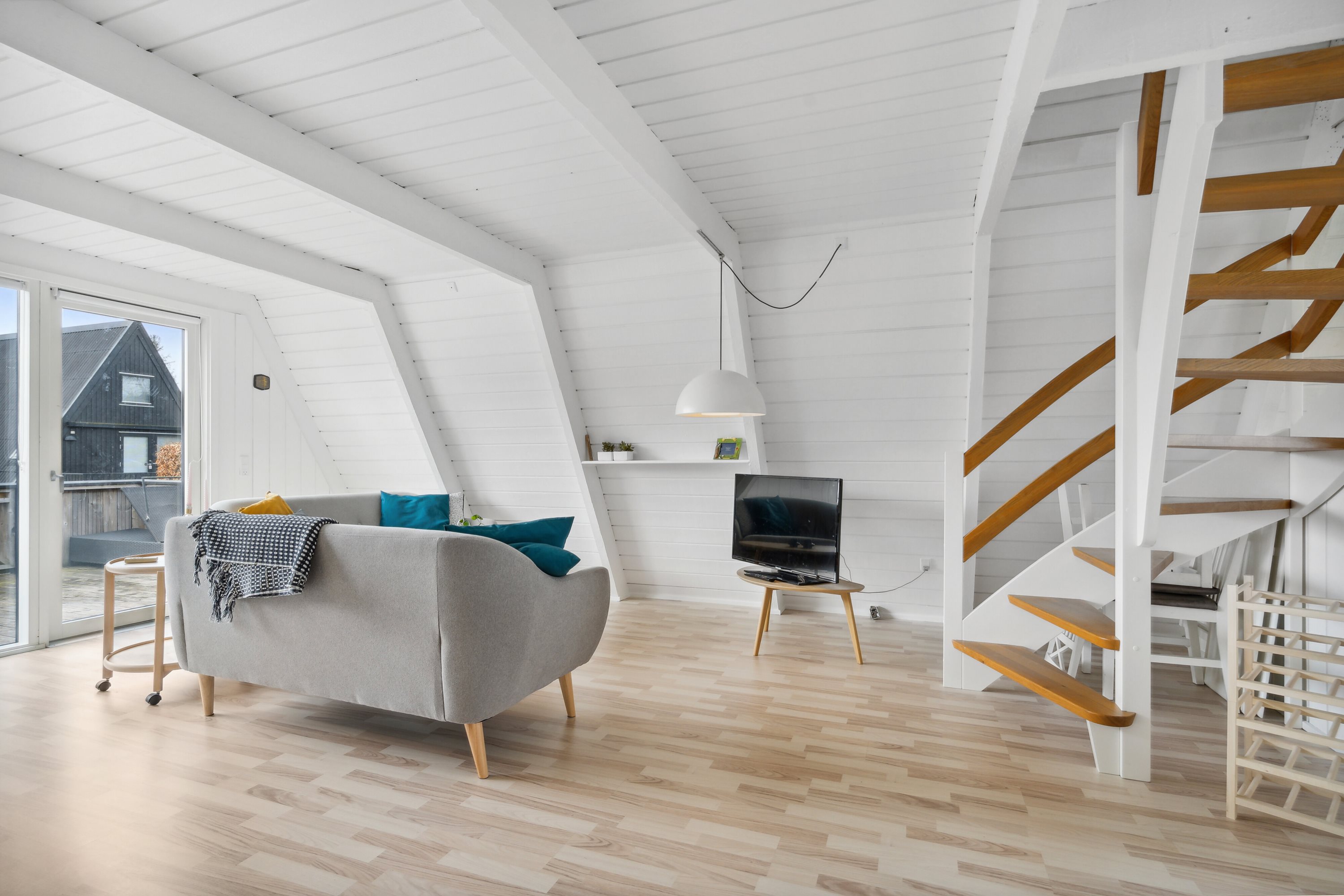 Fremhævet stue billede i fuldskærmstilstand. Billede af Golfsvinget 258, Gatten, 9640 Farsø