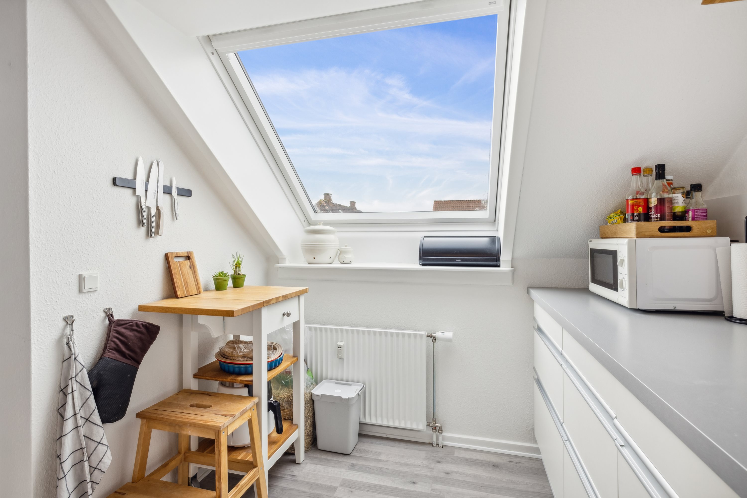 Fremhævet køkken billede i fuldskærmstilstand. Billede af Skottenborg 7, 2. th., 8800 Viborg