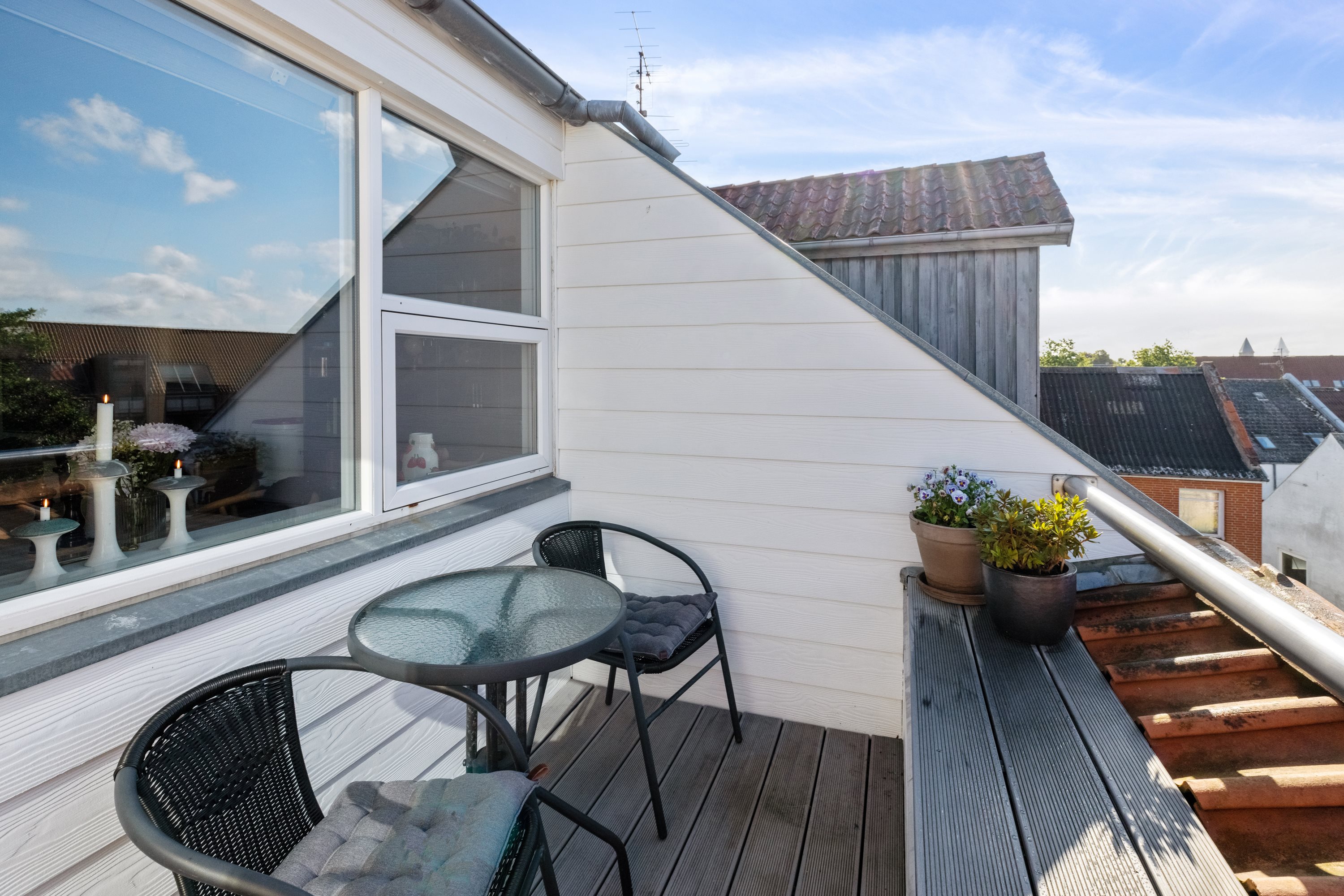 Fremhævet altan billede i fuldskærmstilstand. Billede af Skottenborg 7, 2. th., 8800 Viborg