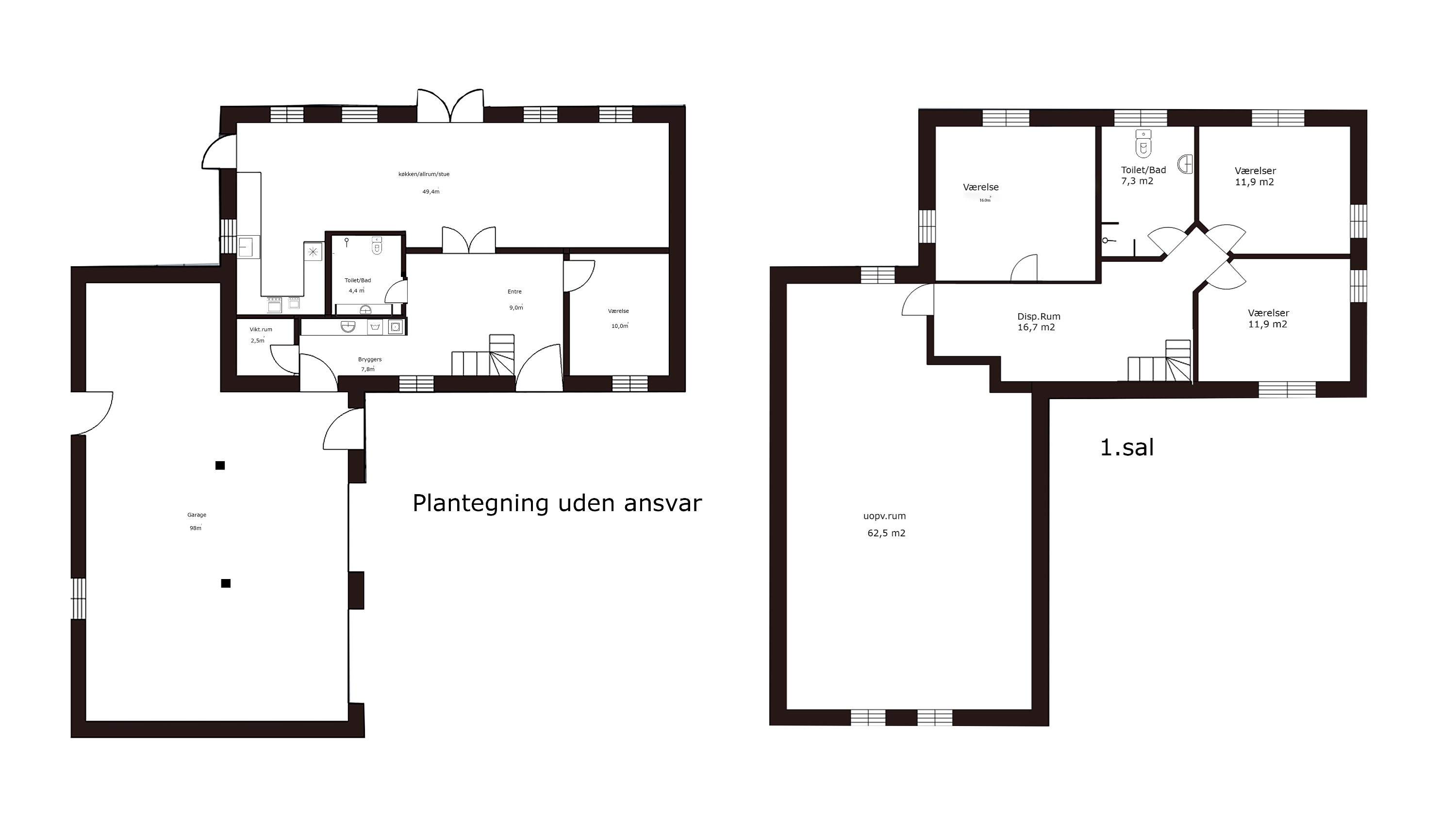 Plantegninger billede af Skovvangsvej 12, Barløse, 5610 Assens