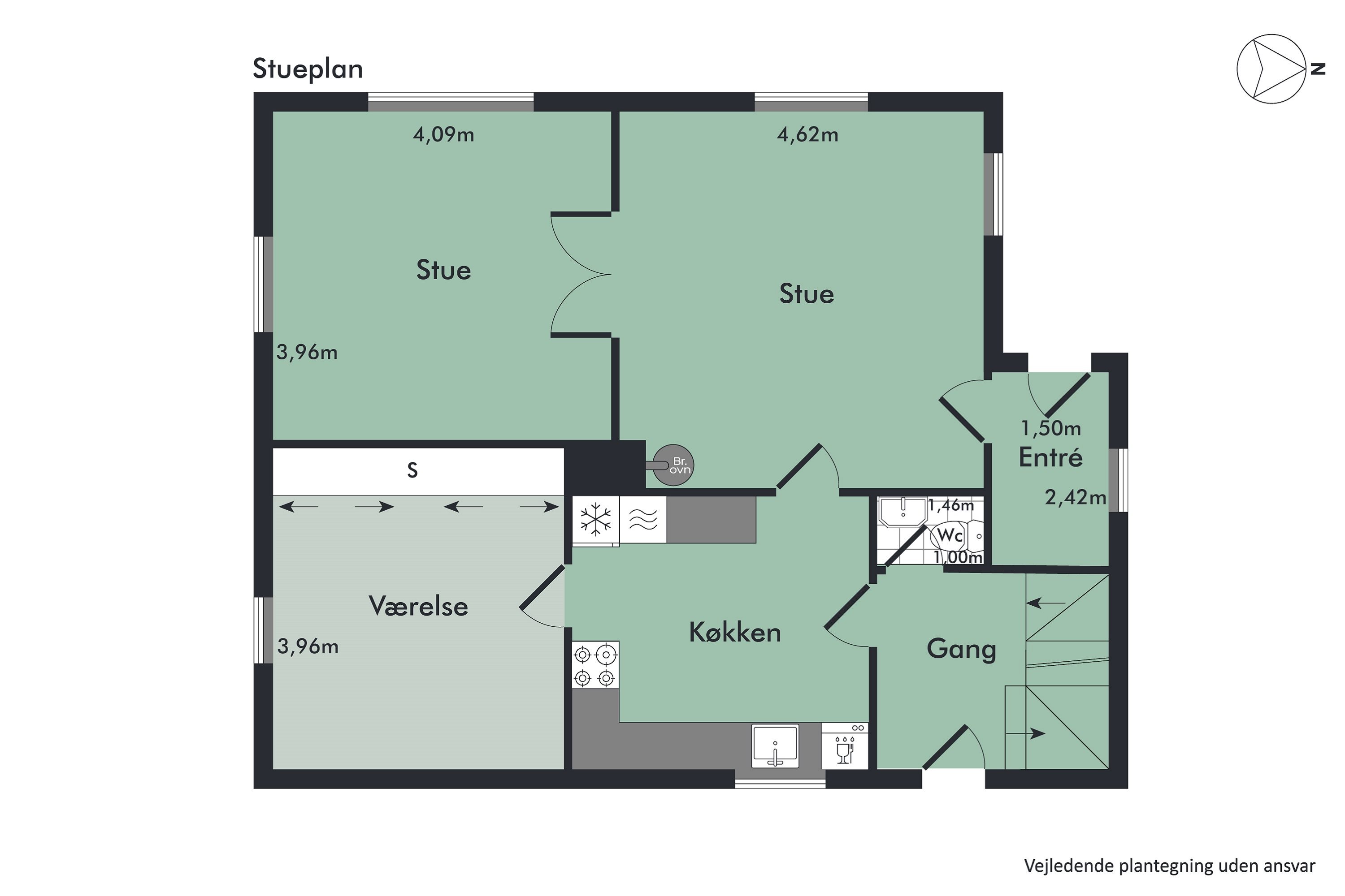 Plantegninger billede af Randersvej 9, 9500 Hobro