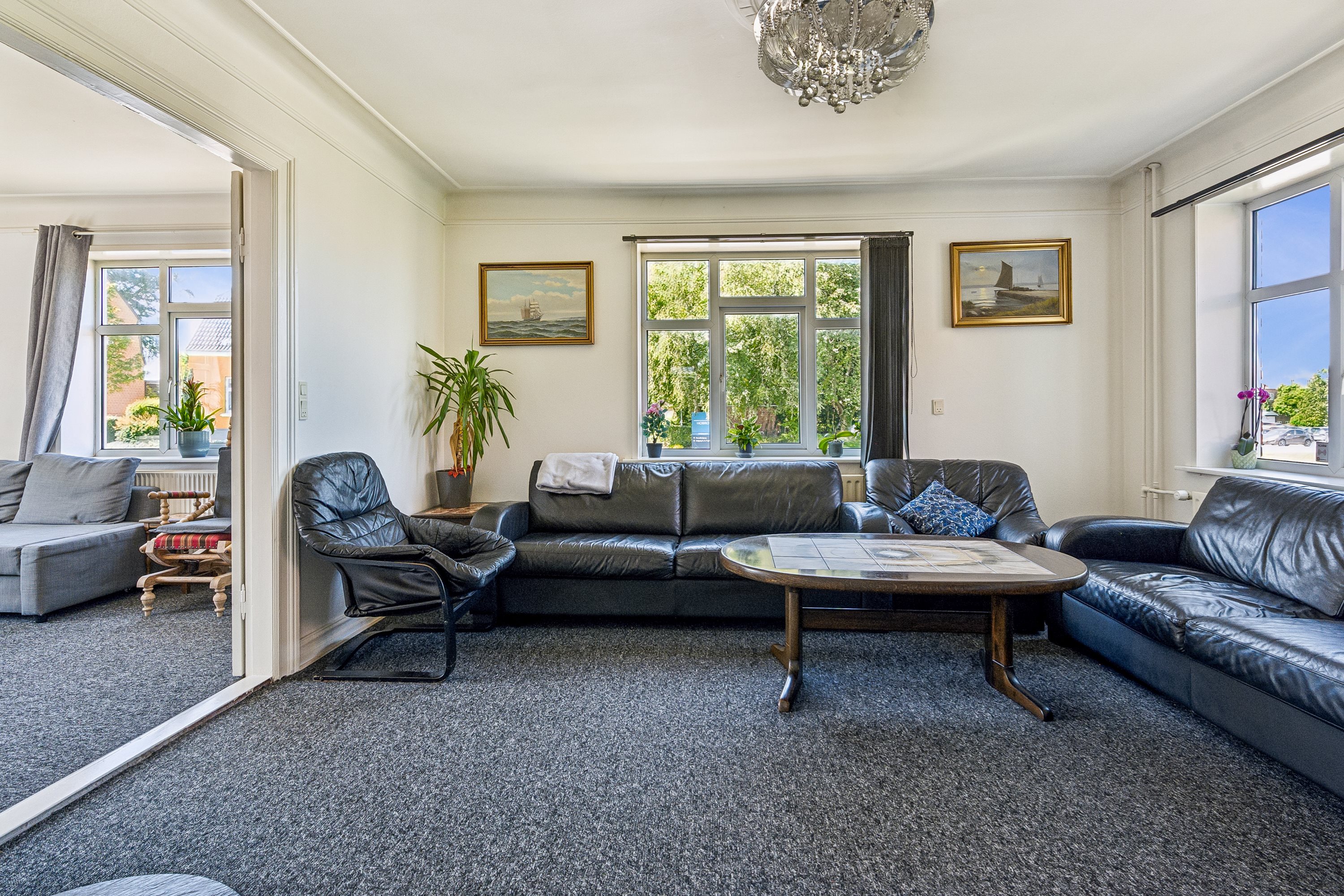 Fremhævet stue billede i fuldskærmstilstand. Billede af Randersvej 9, 9500 Hobro