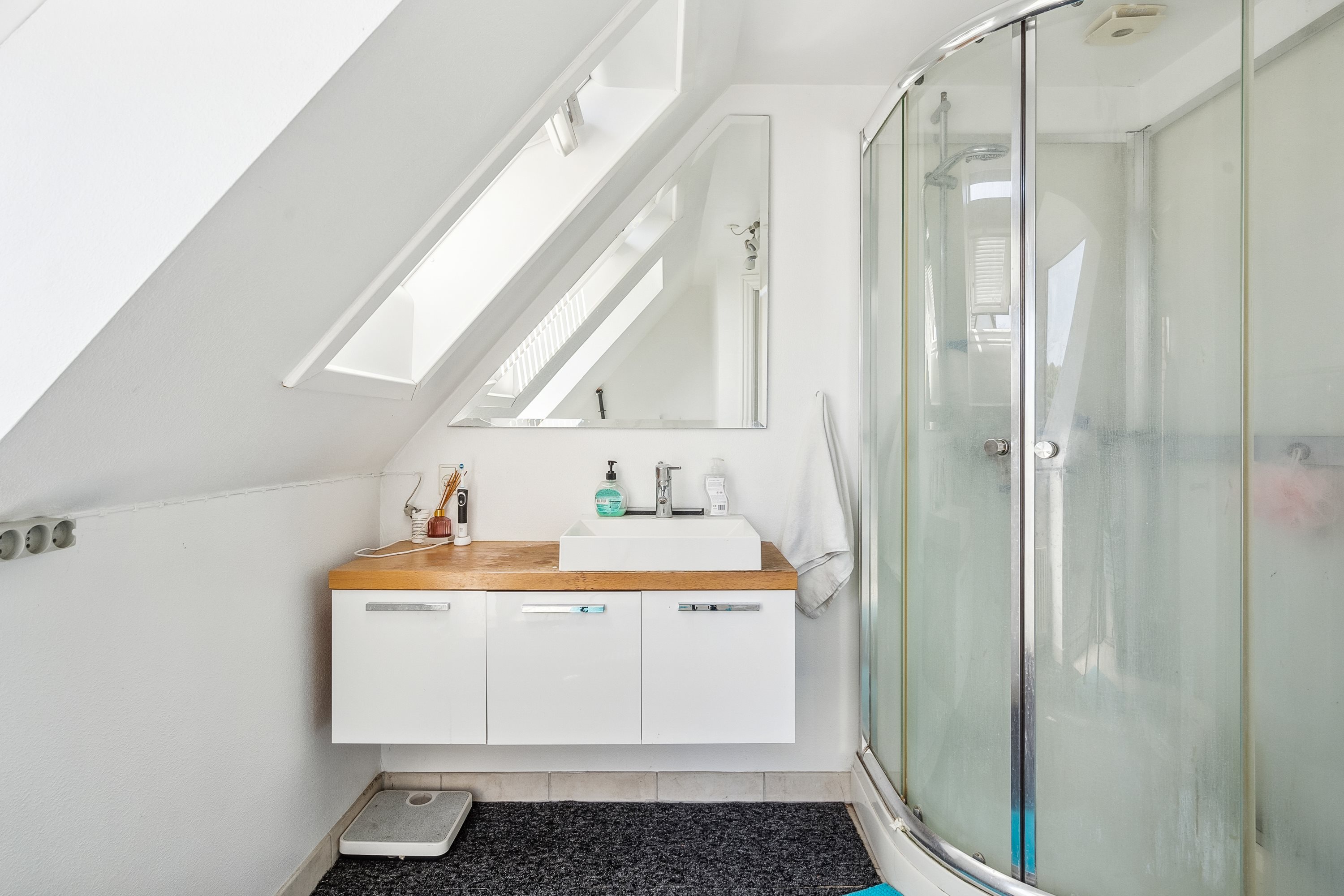 Fremhævet badeværelse billede i fuldskærmstilstand. Billede af Randersvej 9, 9500 Hobro