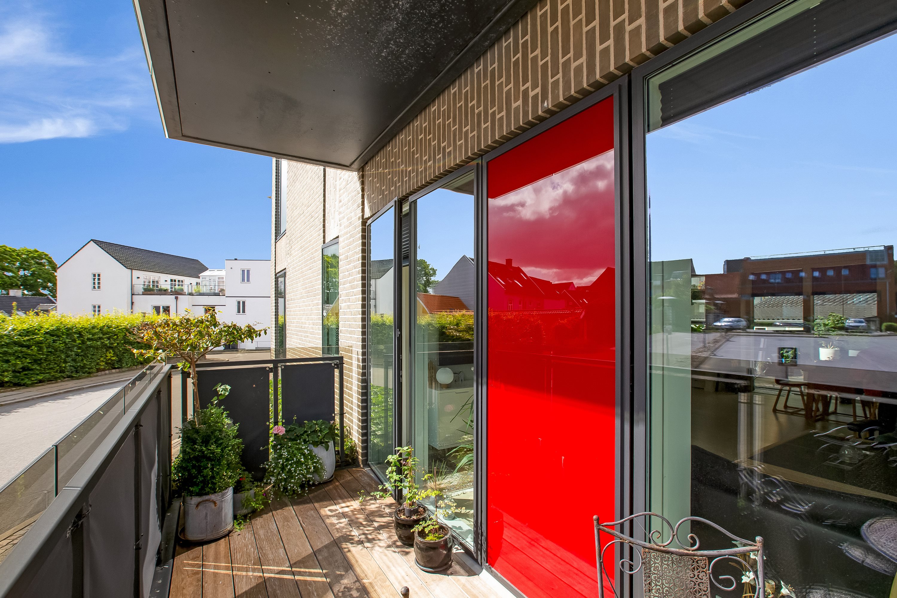 Fremhævet altan billede i fuldskærmstilstand. Billede af Sct Jørgens Gade 24, st.., 7500 Holstebro