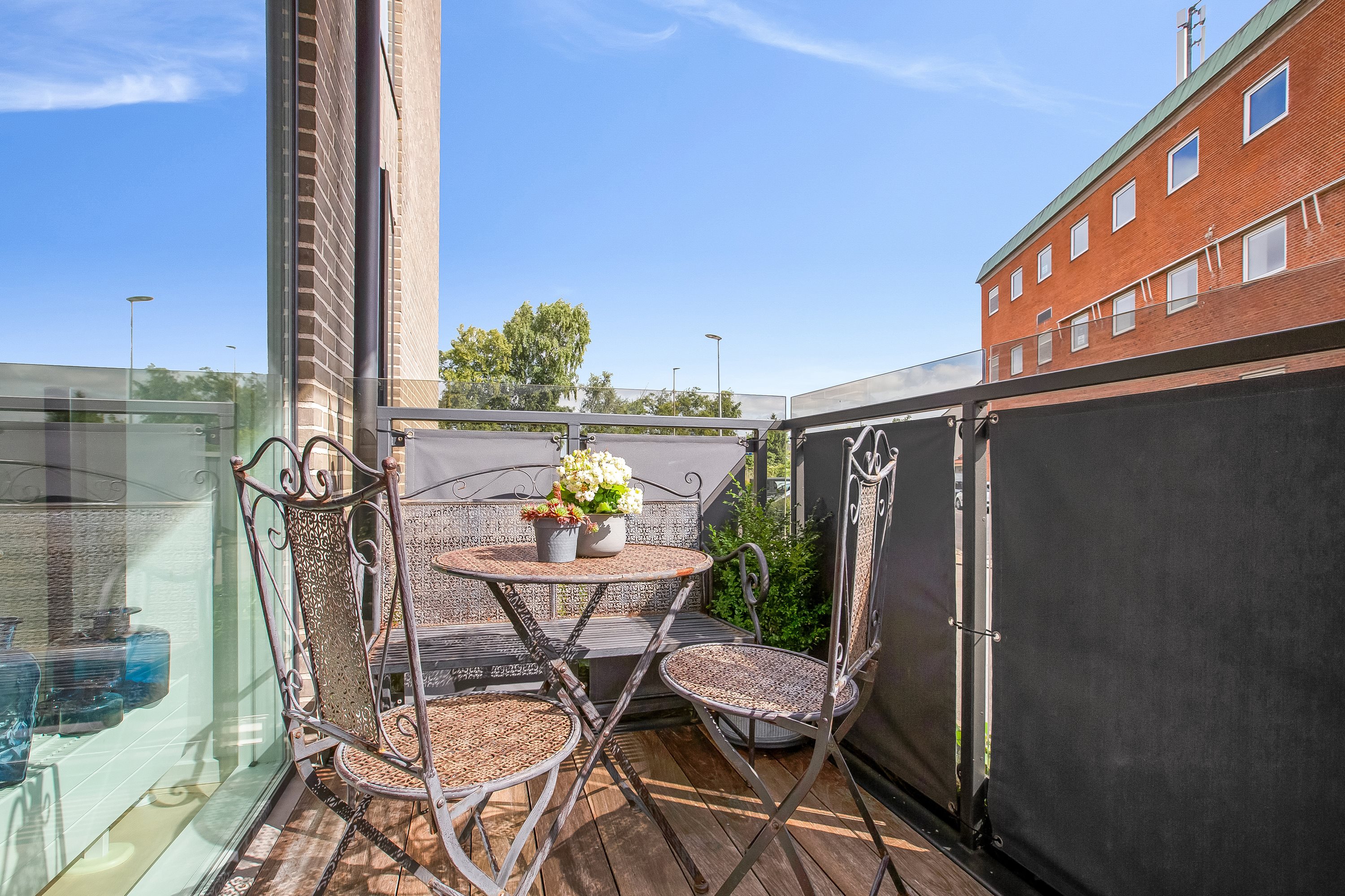 Fremhævet altan billede i fuldskærmstilstand. Billede af Sct Jørgens Gade 24, st.., 7500 Holstebro