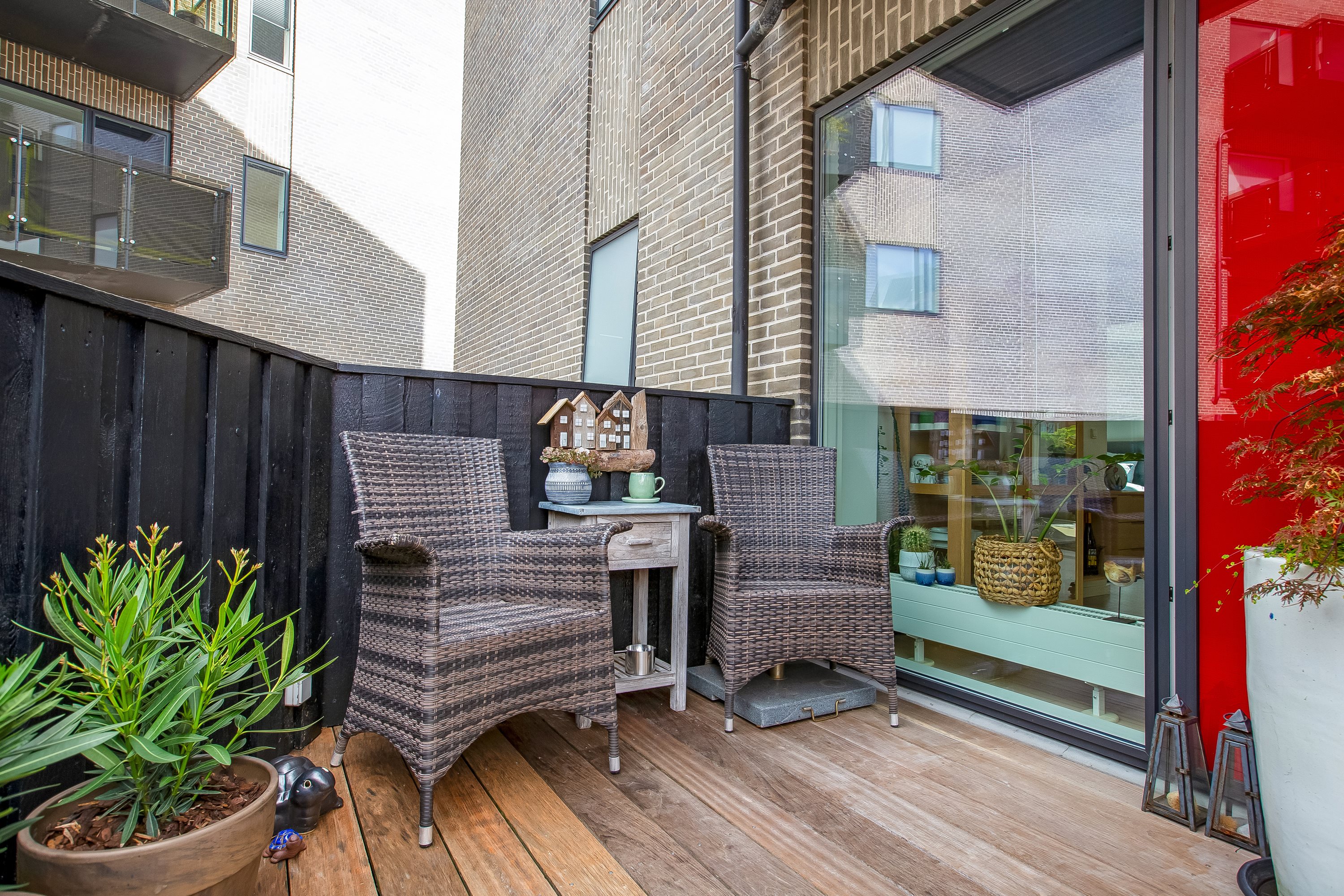 Fremhævet altan billede i fuldskærmstilstand. Billede af Sct Jørgens Gade 24, st.., 7500 Holstebro