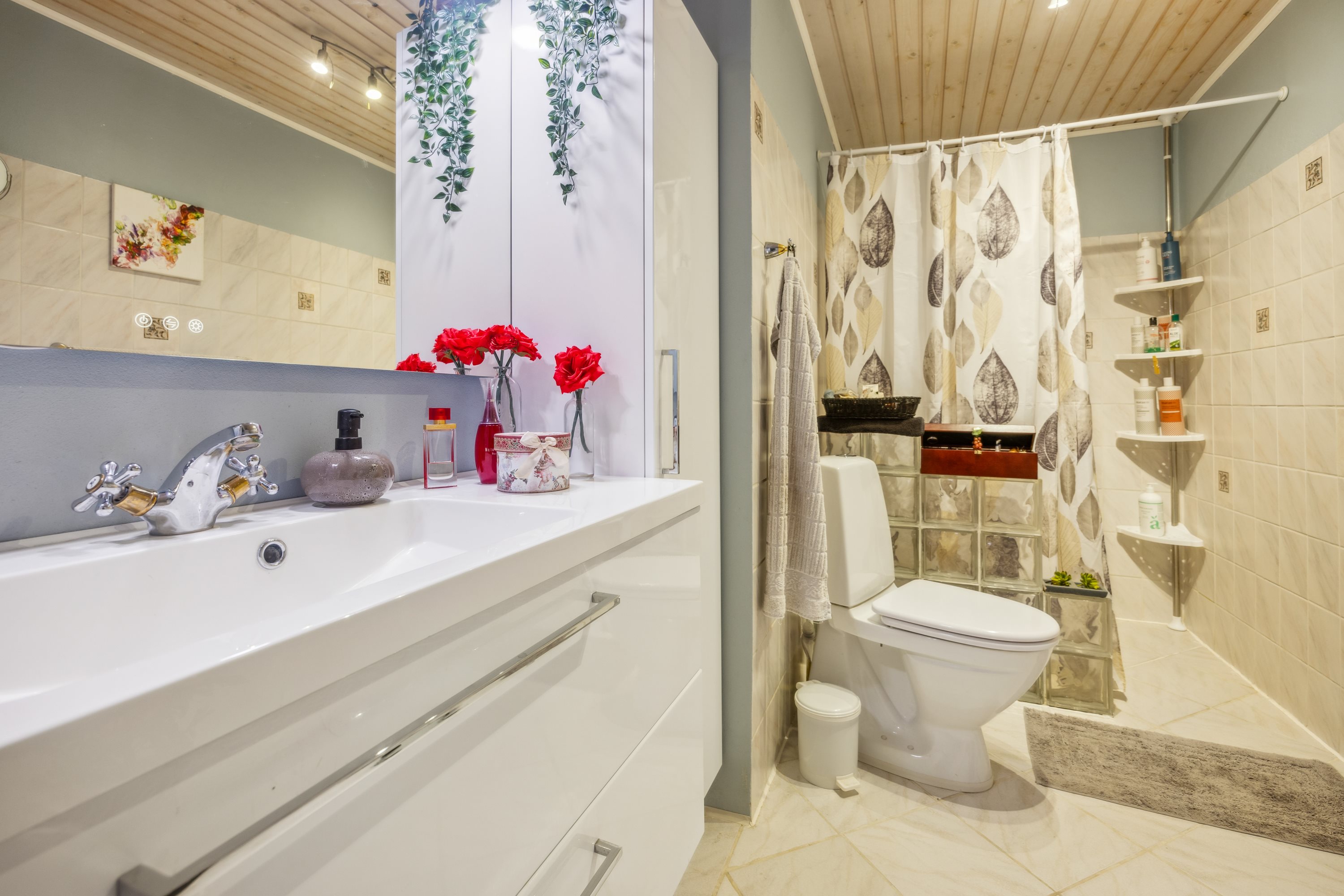 Fremhævet badeværelse billede i fuldskærmstilstand. Billede af Vestergade 71, Ulsted, 9370 Hals