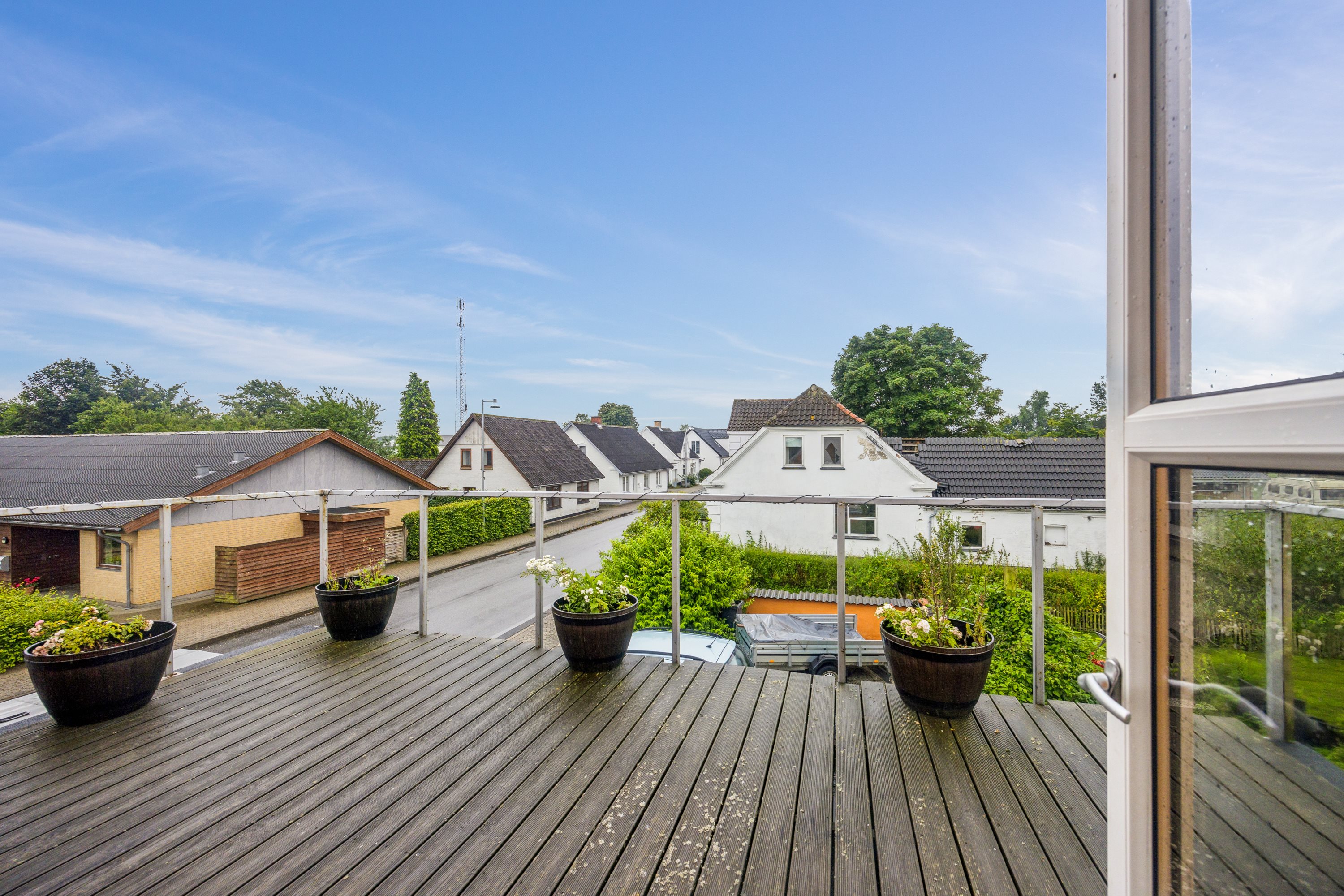 Fremhævet terrasse billede i fuldskærmstilstand. Billede af Vestergade 71, Ulsted, 9370 Hals