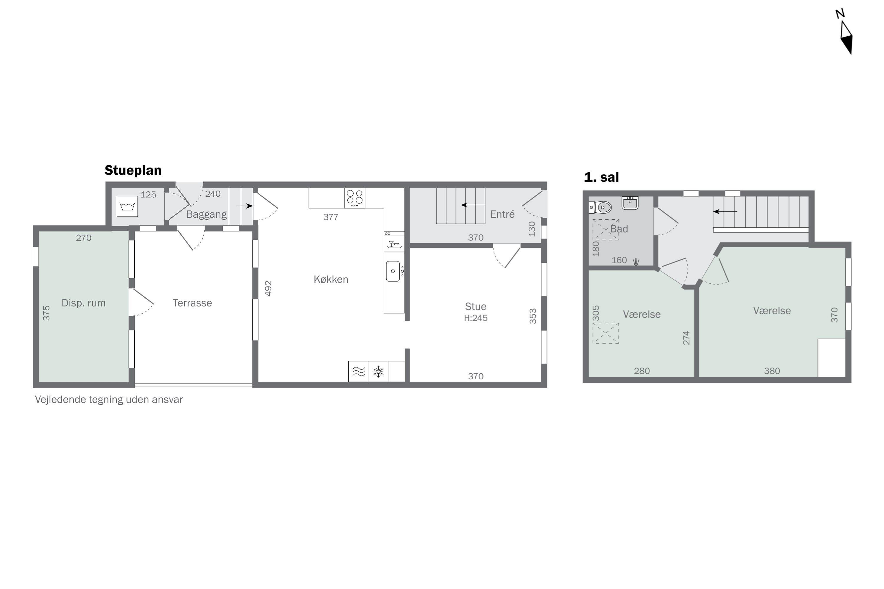Plantegninger billede af Møllevej 14, 5610 Assens