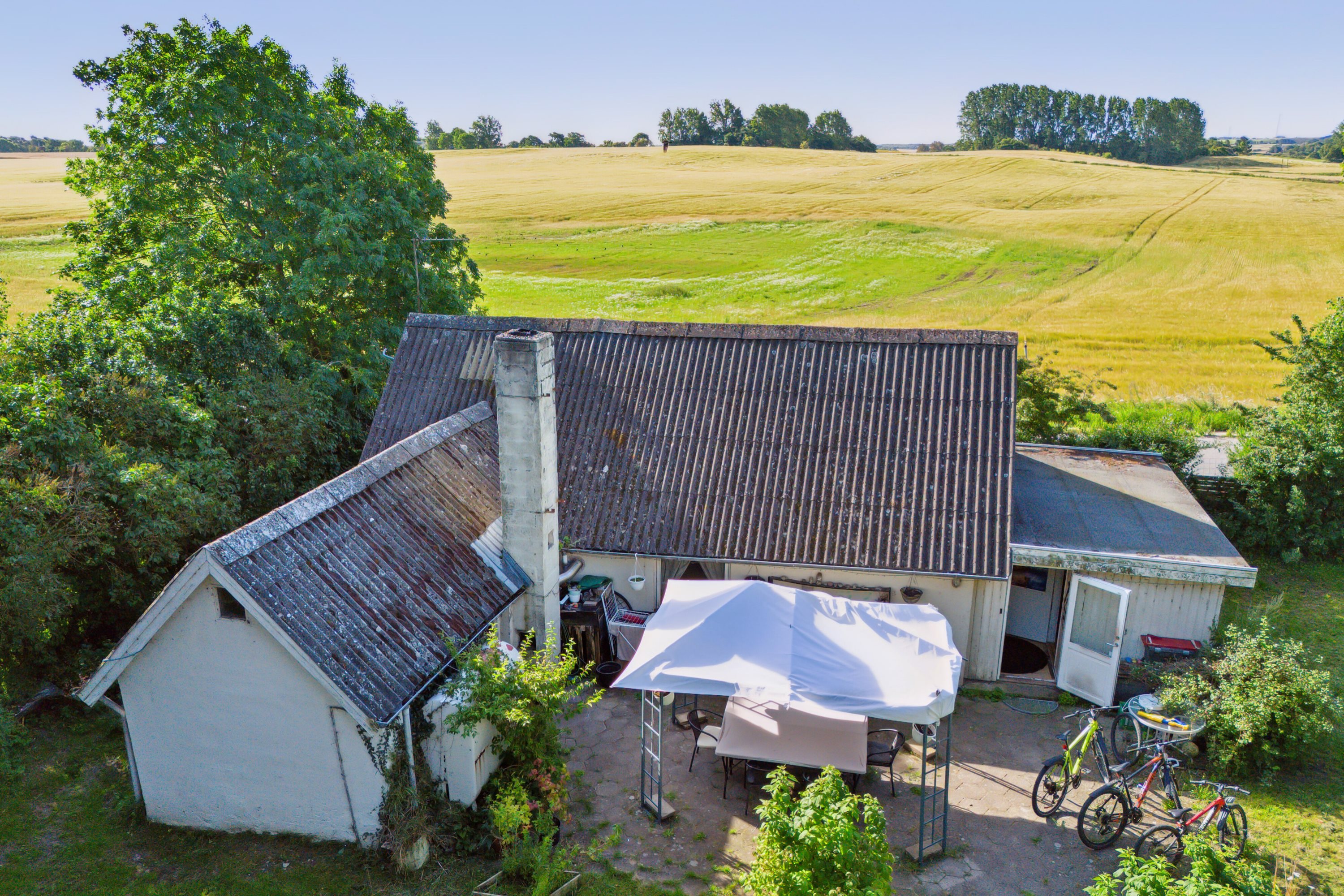 Miniaturebillede 2: set fra haven. Billede af Vollerupvej 147, 4400 Kalundborg