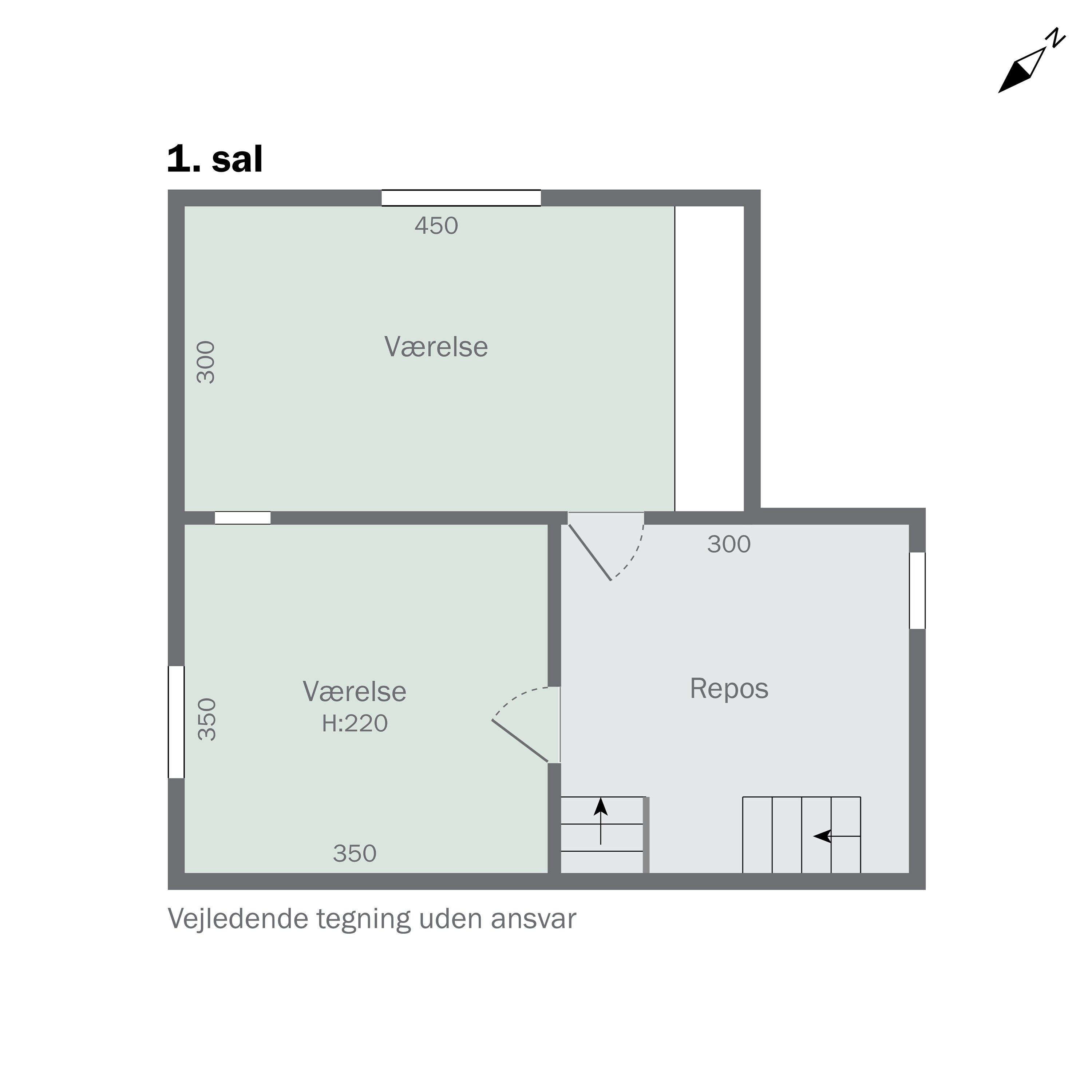 Plantegninger billede af Søndre Alle 31, 3700 Rønne