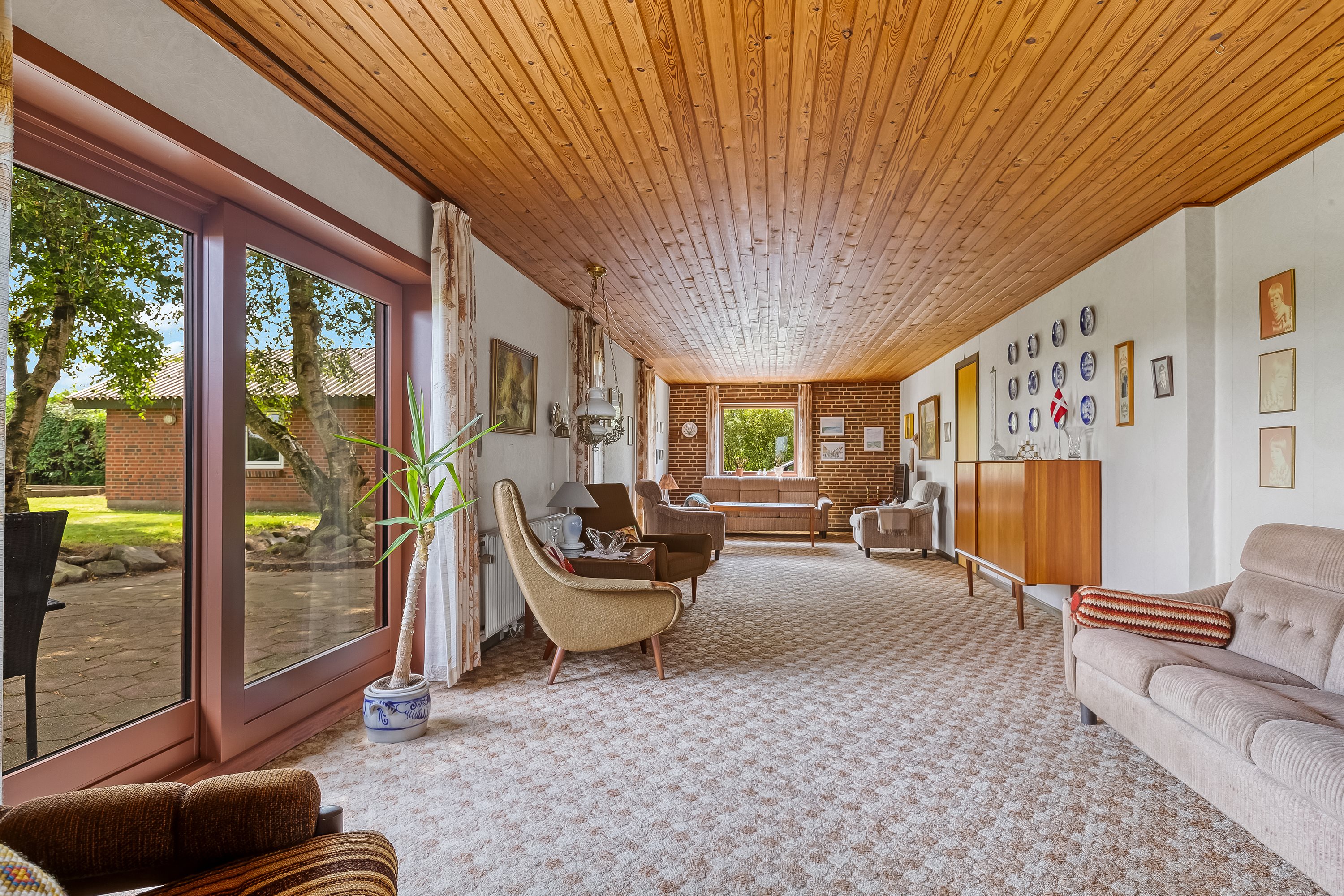 Fremhævet stue billede i fuldskærmstilstand. Billede af Nissumvej 86, Nørre Nissum, 7620 Lemvig