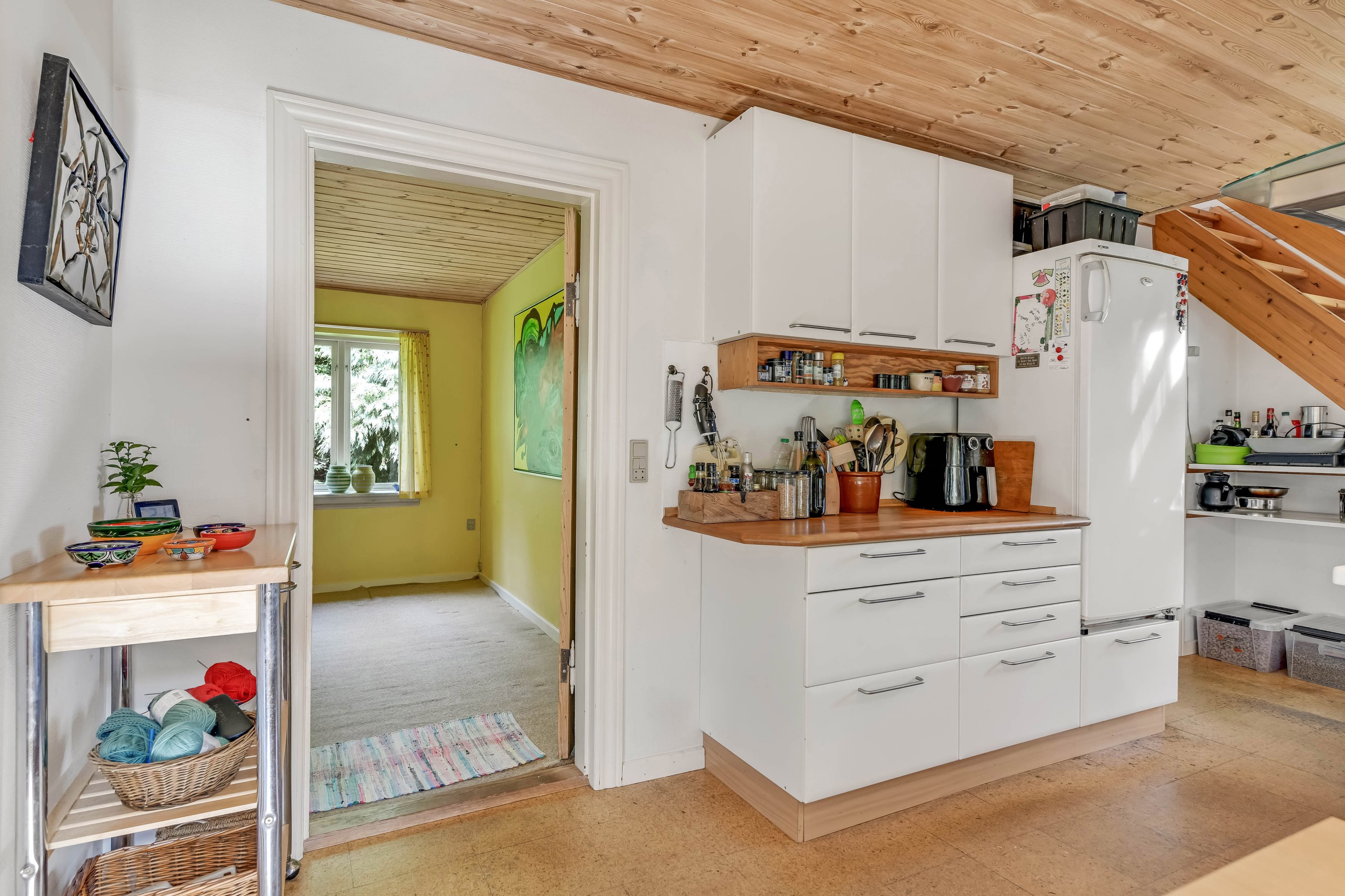 Fremhævet køkken billede i fuldskærmstilstand. Billede af Fittingvej 18, 6623 Vorbasse