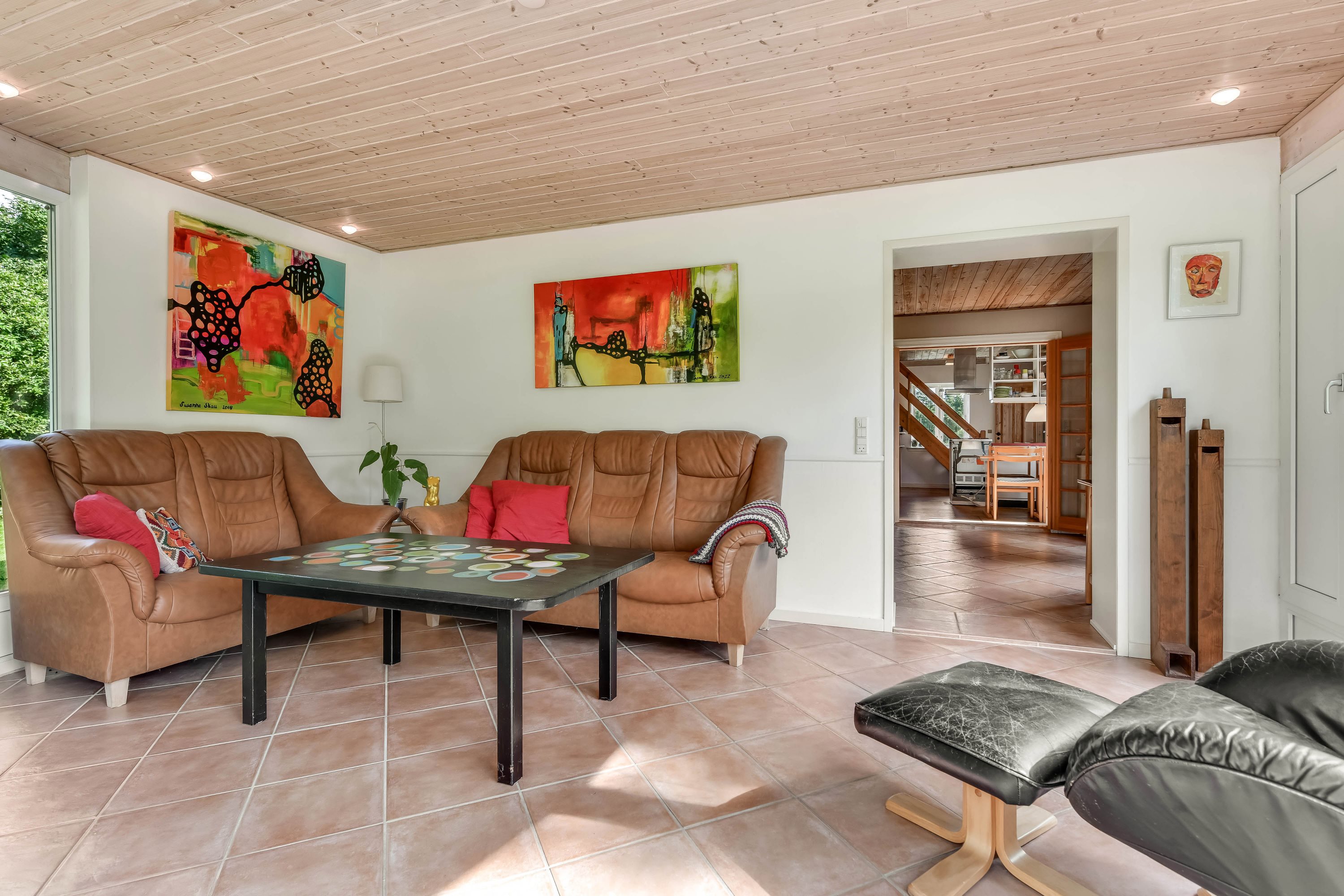 Fremhævet stue billede i fuldskærmstilstand. Billede af Fittingvej 18, 6623 Vorbasse