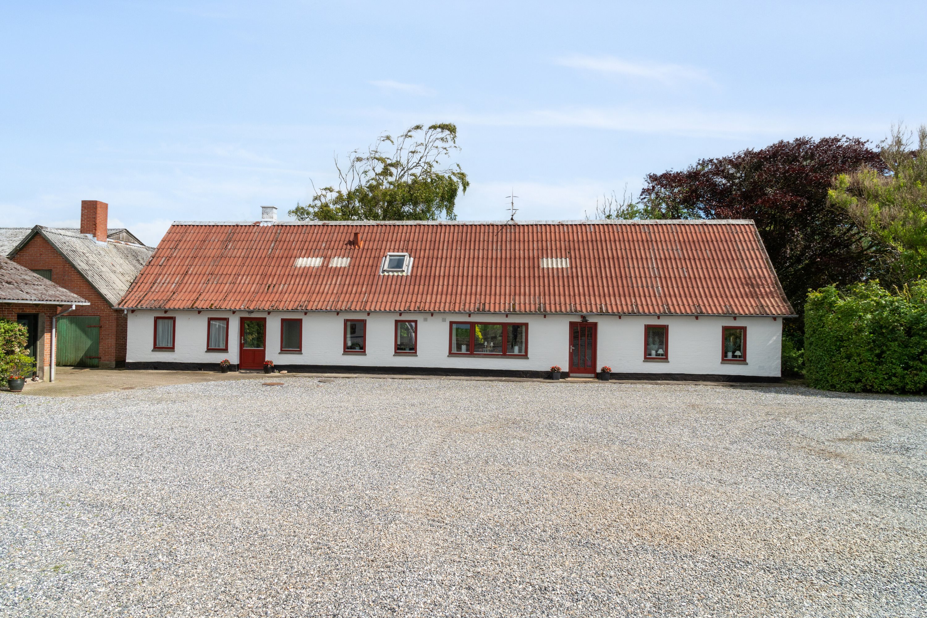 Fremhævet set fra vejen billede i fuldskærmstilstand. Billede af Oddesundvej 264, Kjæstrup, 7760 Hurup Thy