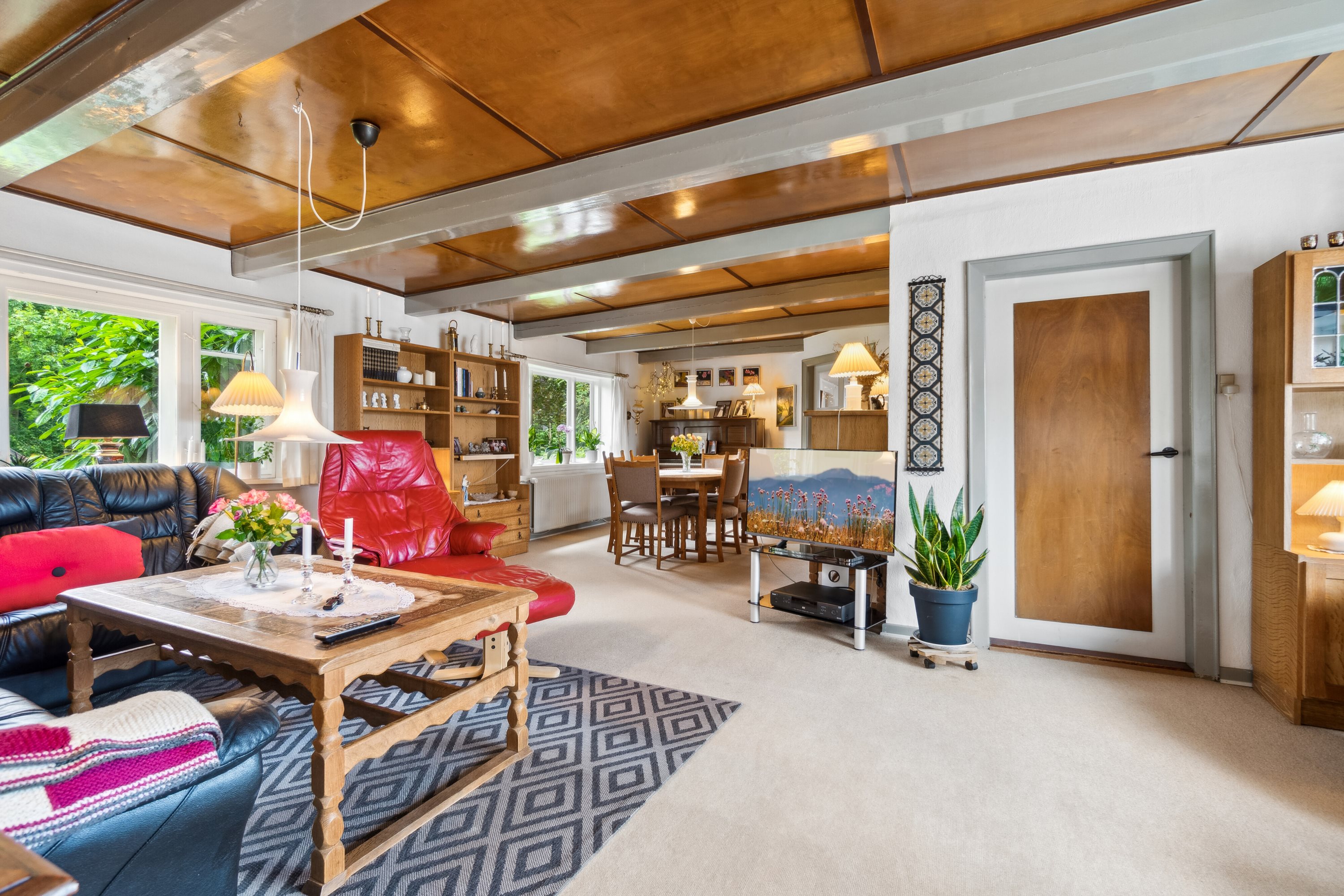 Fremhævet stue billede i fuldskærmstilstand. Billede af Oddesundvej 264, Kjæstrup, 7760 Hurup Thy