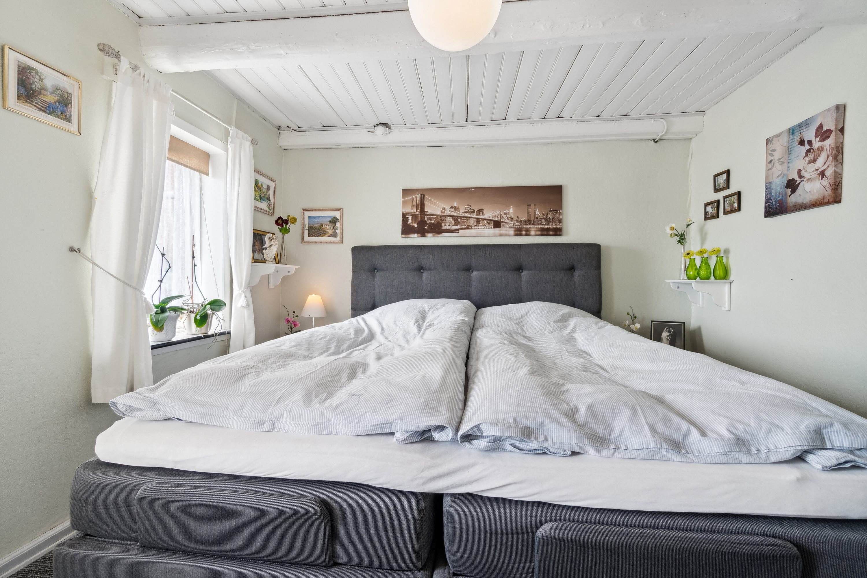 Fremhævet soveværelse billede i fuldskærmstilstand. Billede af Oddesundvej 264, Kjæstrup, 7760 Hurup Thy