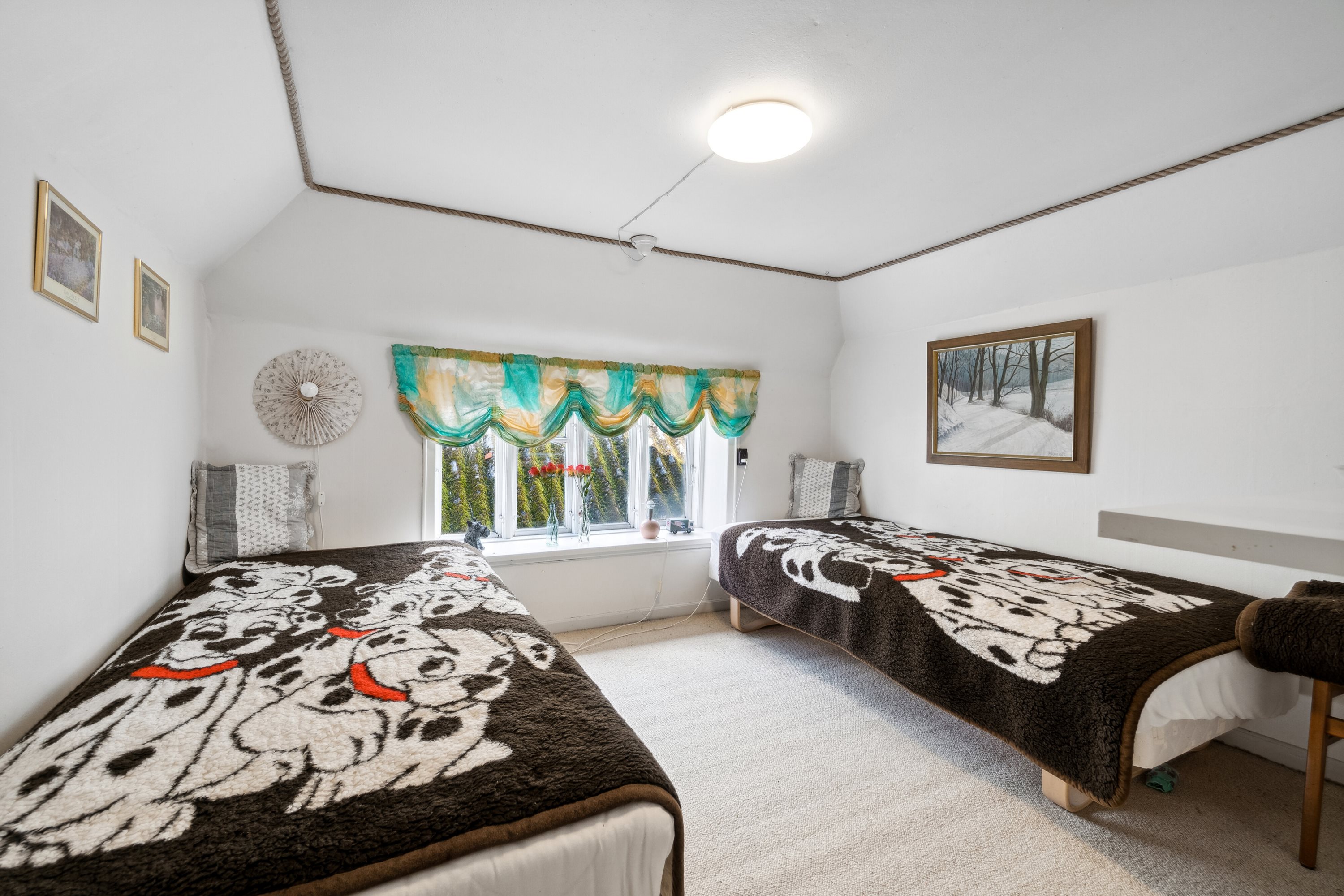 Fremhævet soveværelse billede i fuldskærmstilstand. Billede af Oddesundvej 264, Kjæstrup, 7760 Hurup Thy