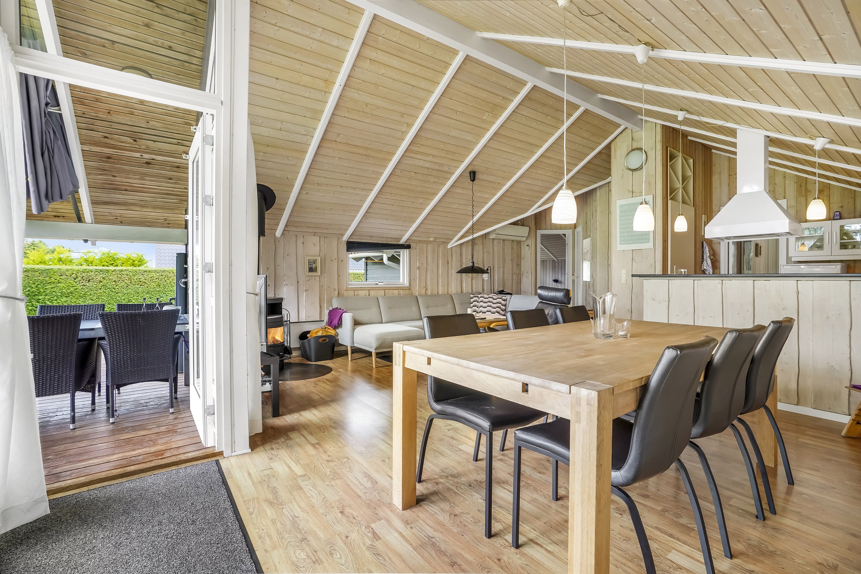 Fremhævet stue billede i fuldskærmstilstand. Billede af Vestparken 5, Hasmark Strand, 5450 Otterup