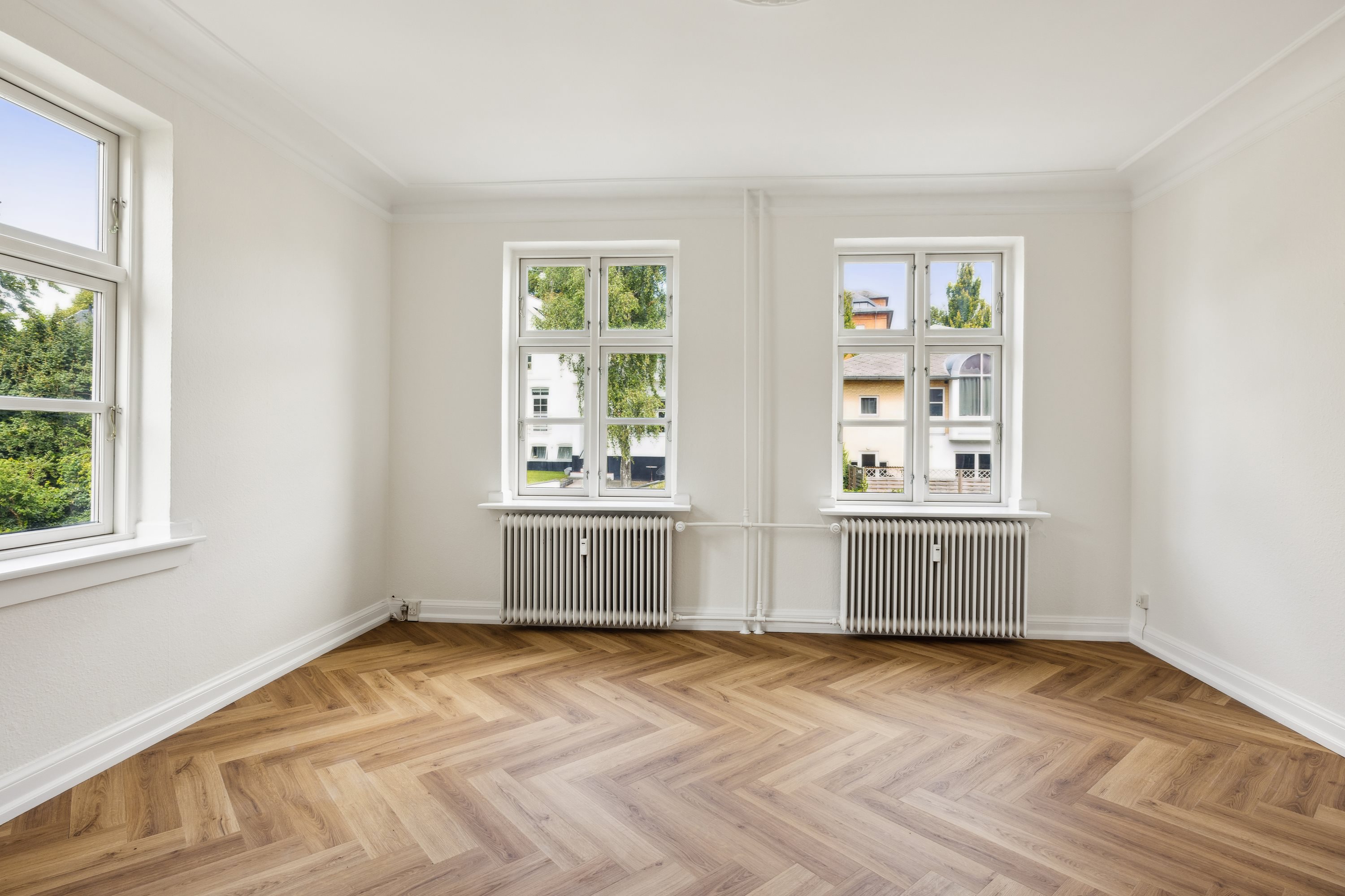 Fremhævet stue billede i fuldskærmstilstand. Billede af Sct. Jørgens Vej 26, 1. th., 8800 Viborg