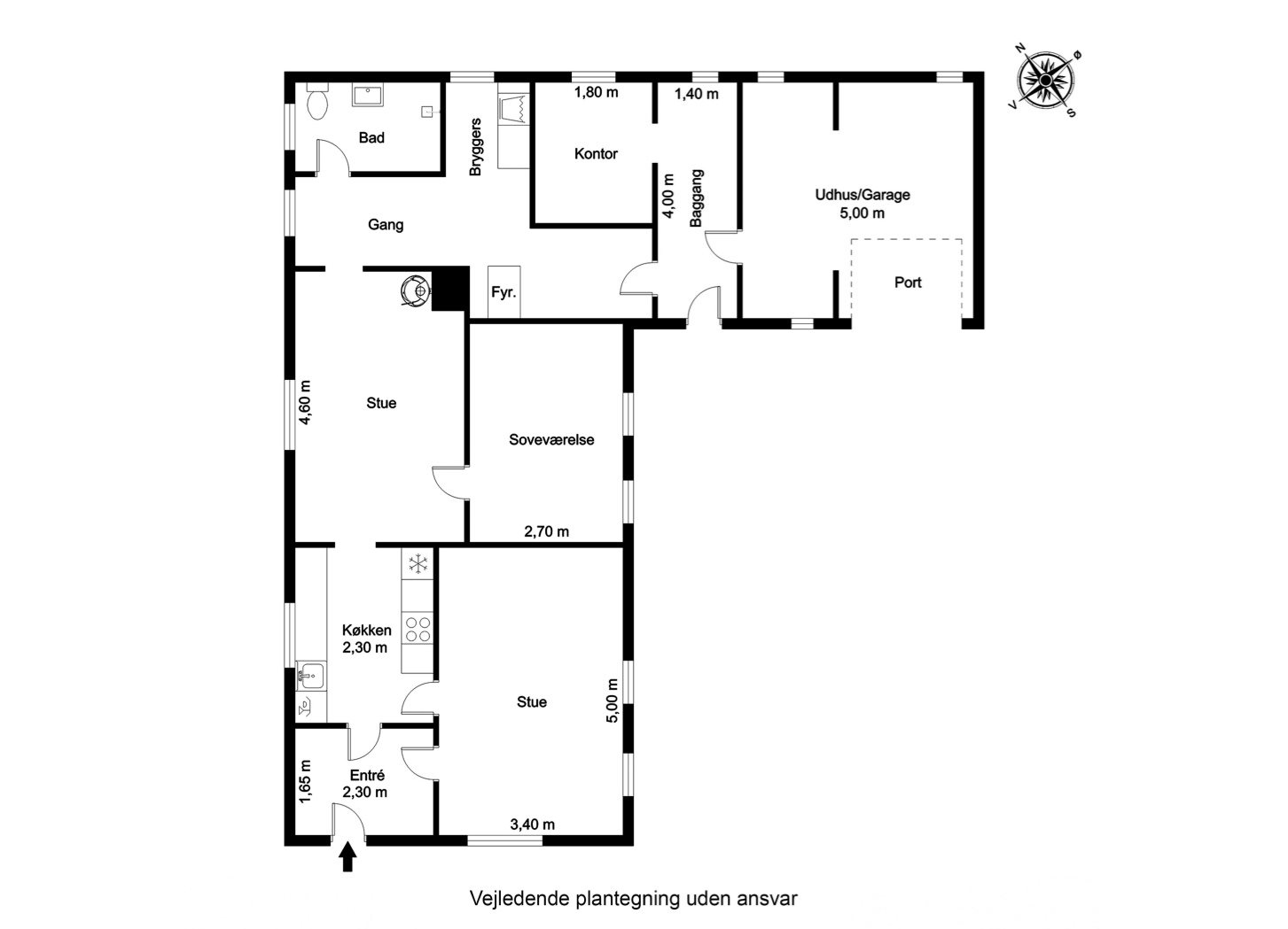 Plantegninger billede af Ilsøvej 18, 8850 Bjerringbro