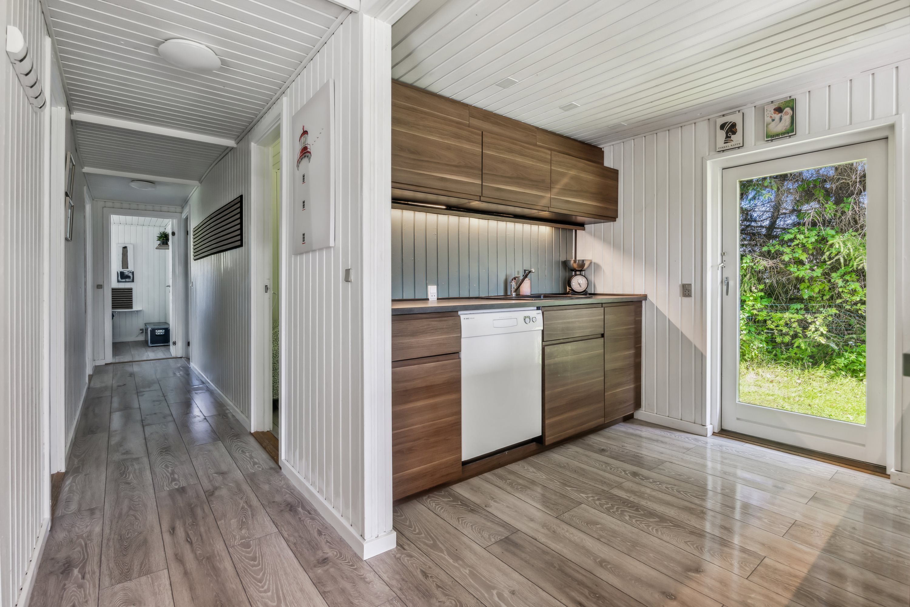 Fremhævet gang billede i fuldskærmstilstand. Billede af Ritavej 24, 9370 Hals