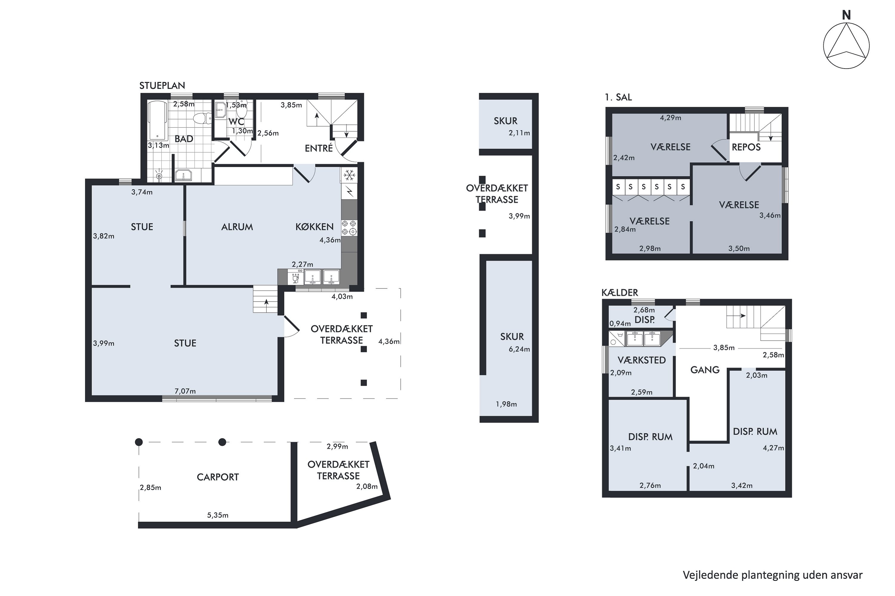 Plantegninger billede af Jens Nielsensvej 5, Vester Åby, 5600 Faaborg