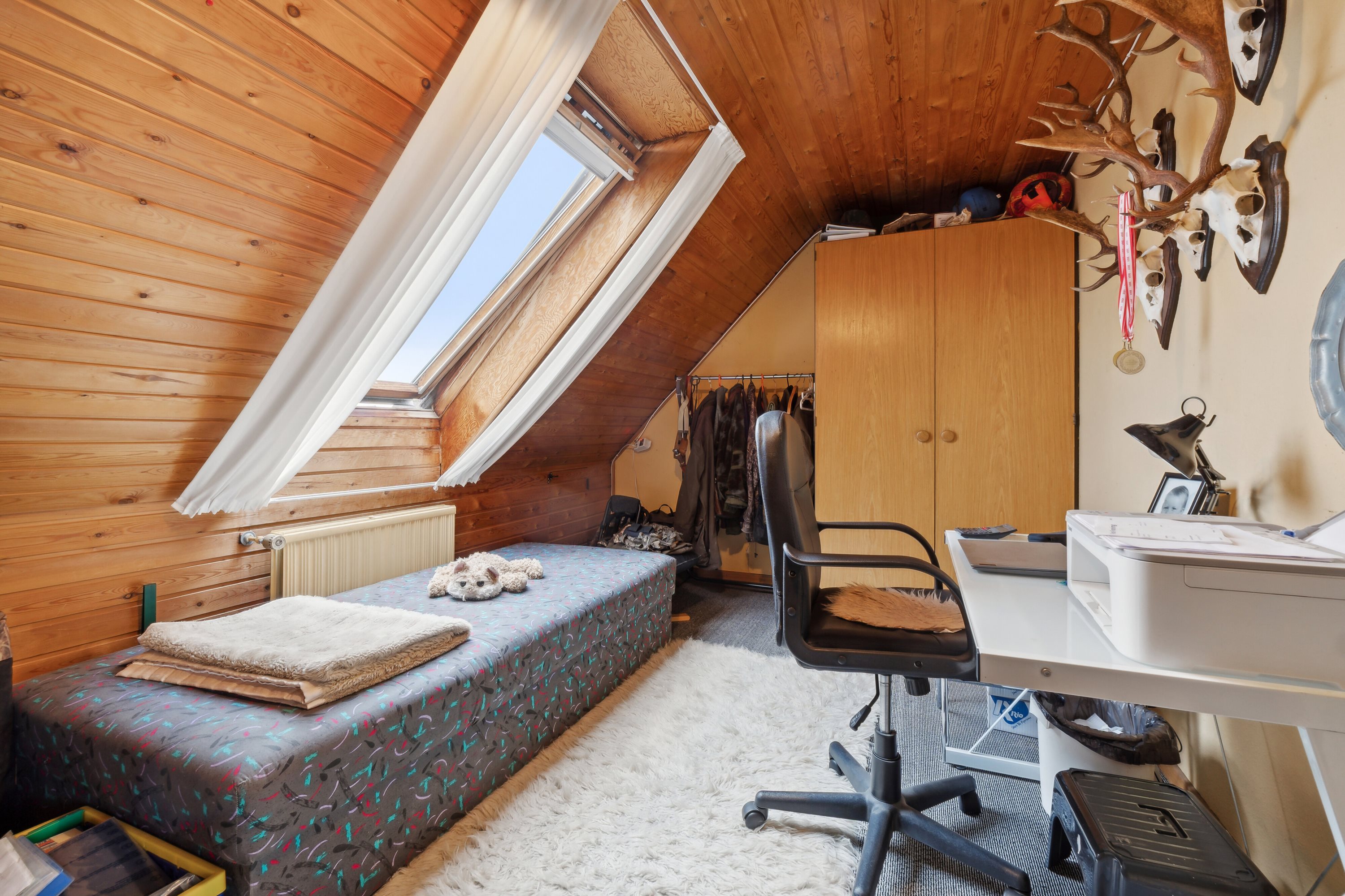 Fremhævet soveværelse billede i fuldskærmstilstand. Billede af Louisenvænget 3, 5700 Svendborg