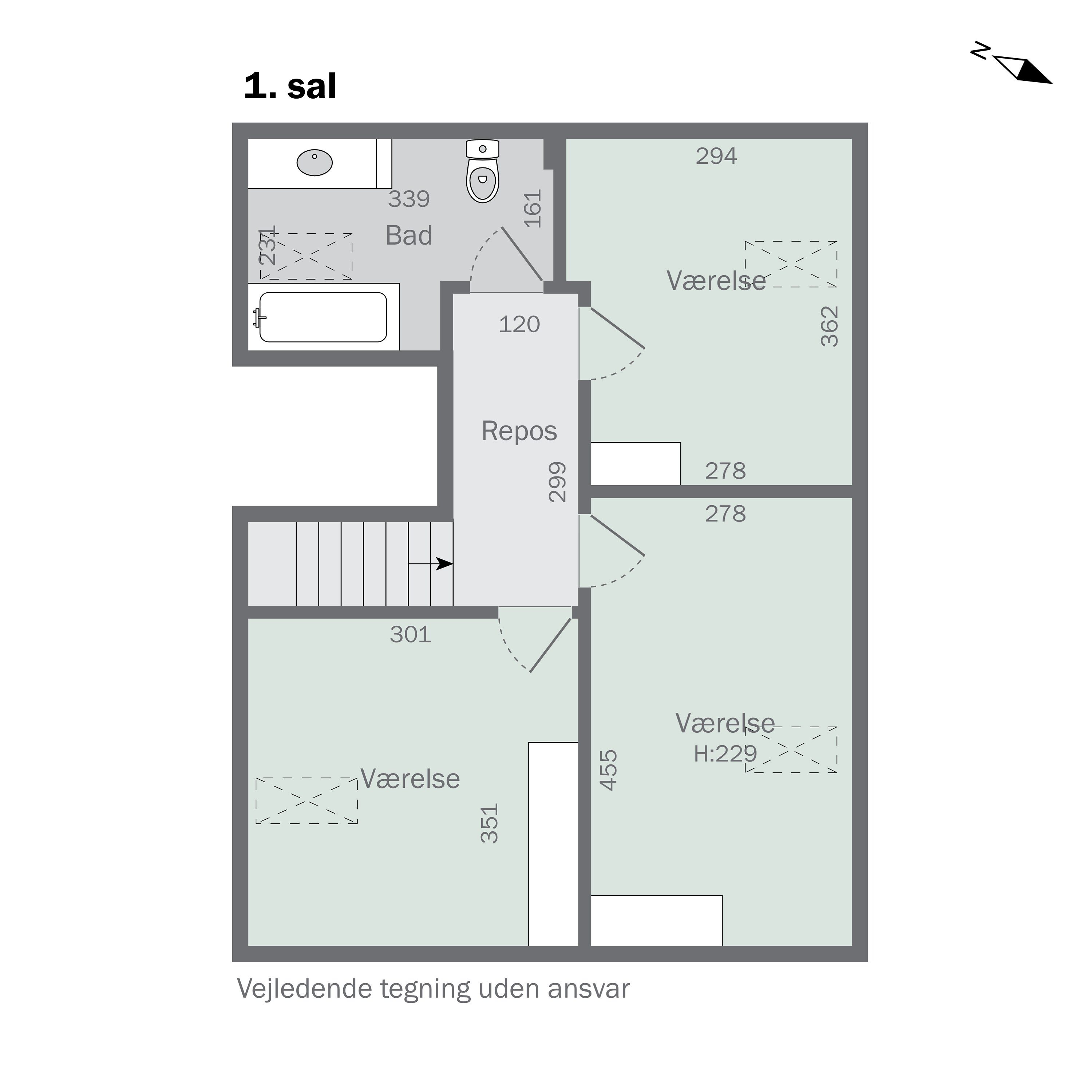 Plantegninger billede af Louisenvænget 3, 5700 Svendborg