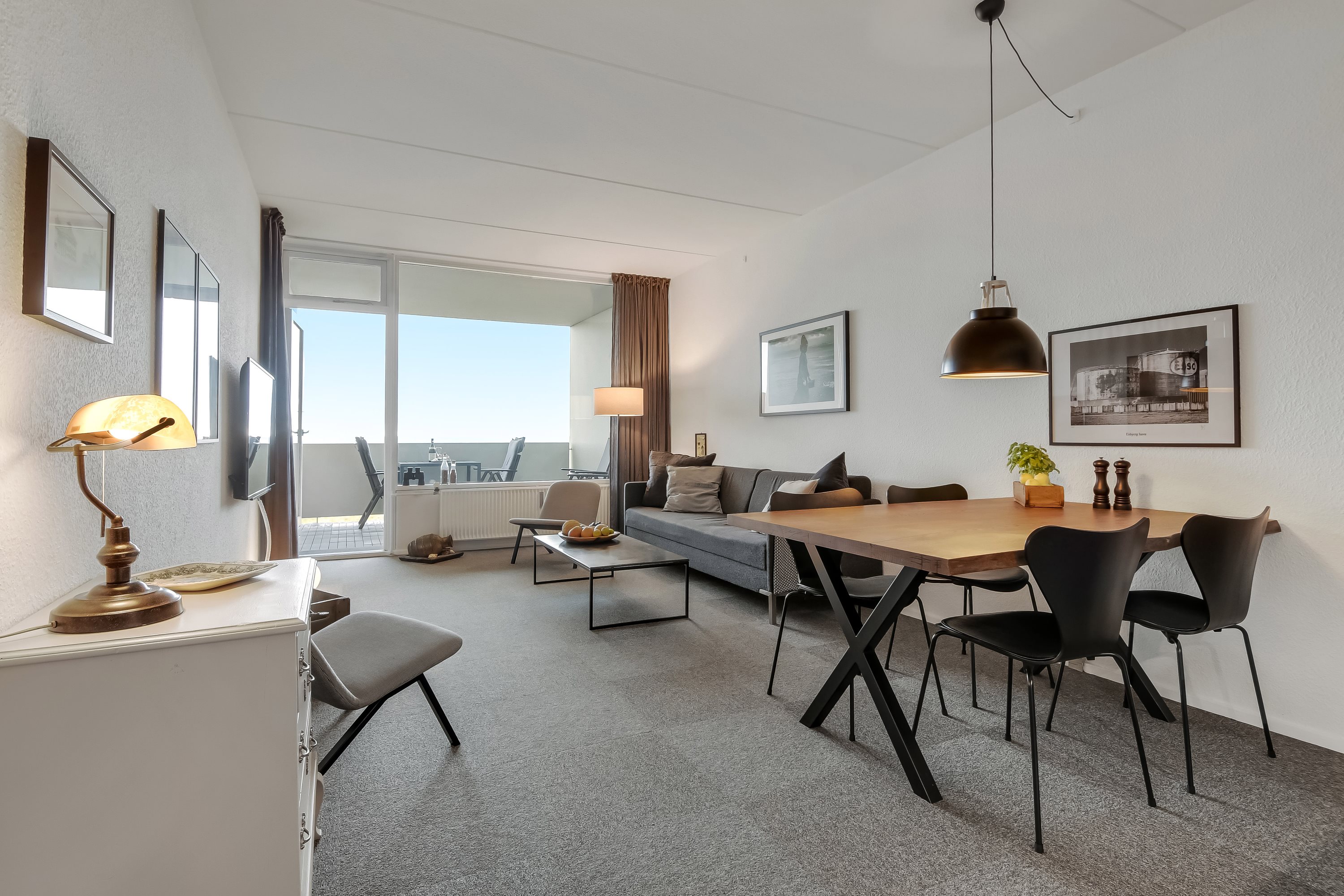 Fremhævet stue billede i fuldskærmstilstand. Billede af Strandvejen 61A, 1. 210., Fanø Bad, 6720 Fanø