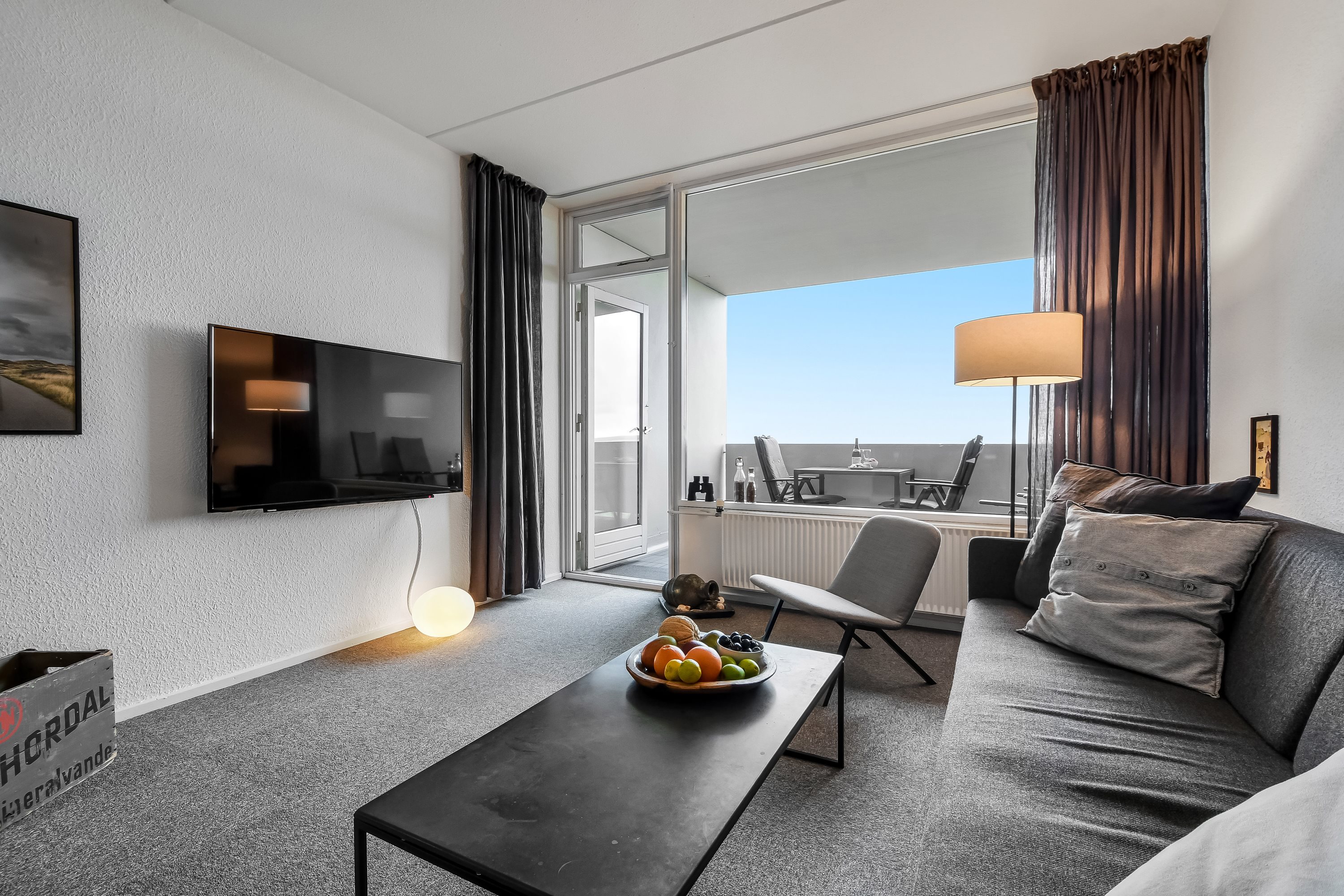 Fremhævet stue billede i fuldskærmstilstand. Billede af Strandvejen 61A, 1. 210., Fanø Bad, 6720 Fanø