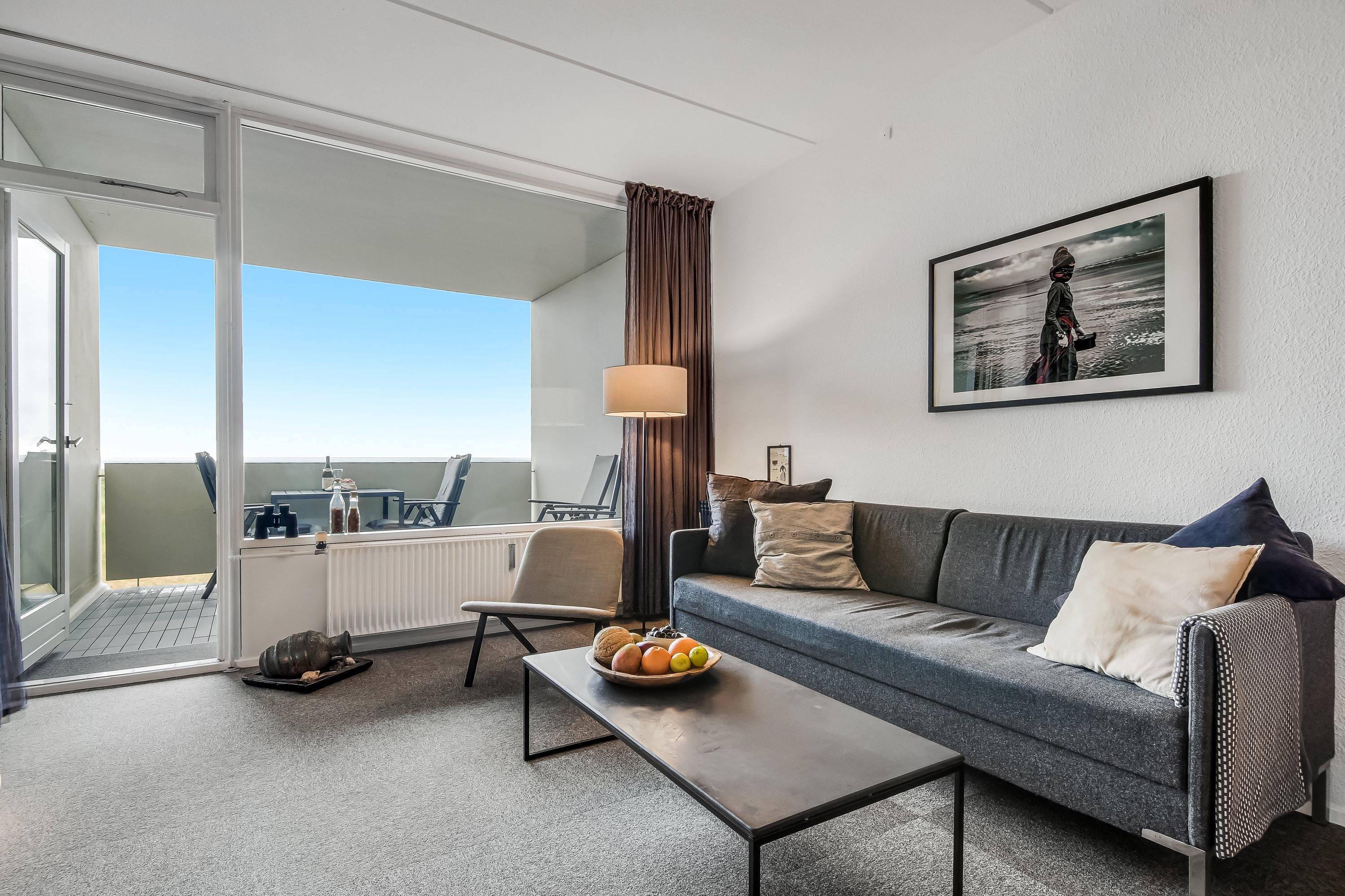 Fremhævet stue billede i fuldskærmstilstand. Billede af Strandvejen 61A, 1. 210., Fanø Bad, 6720 Fanø