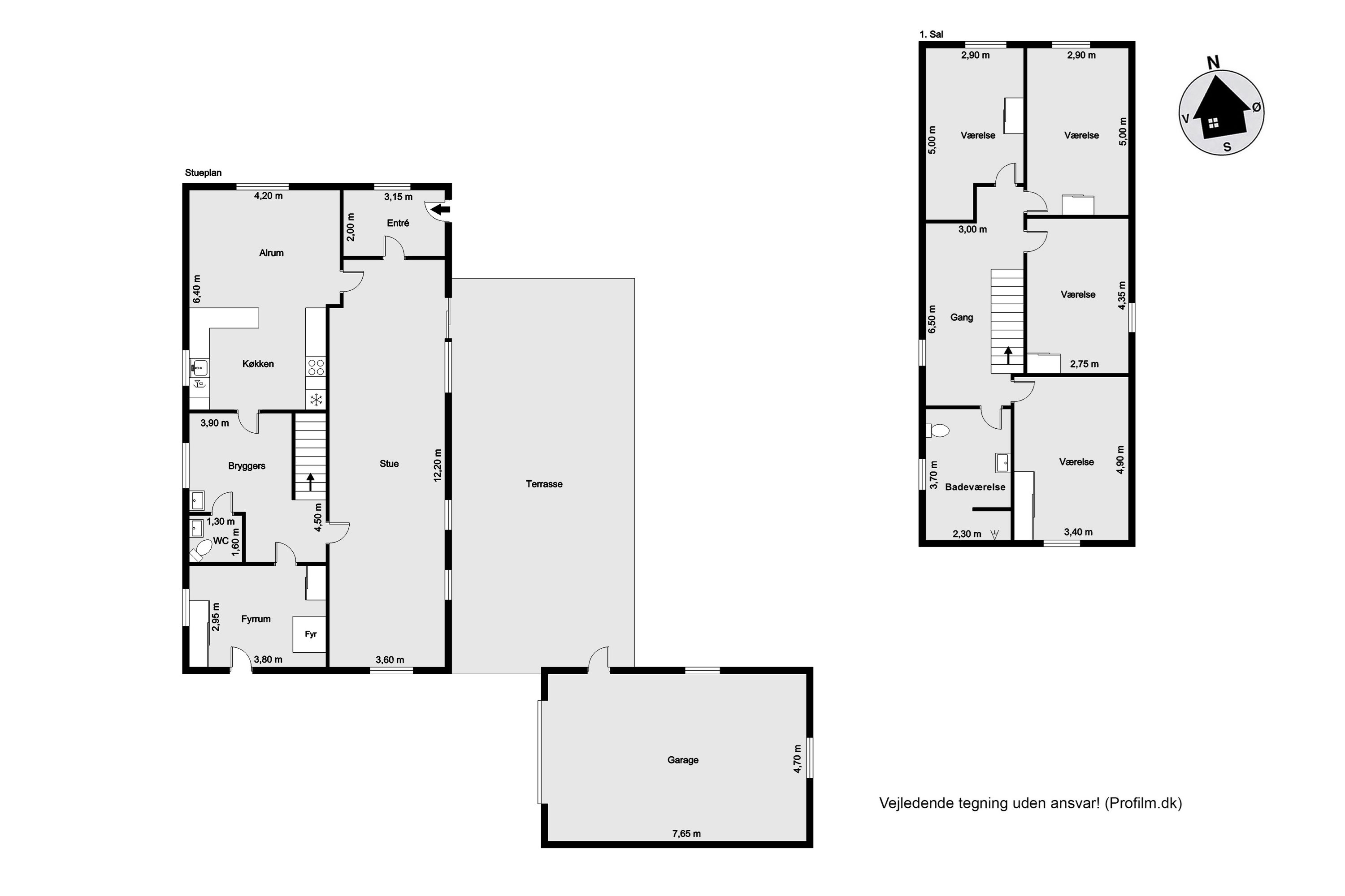 Plantegninger billede af Nissumvej 86, Nørre Nissum, 7620 Lemvig