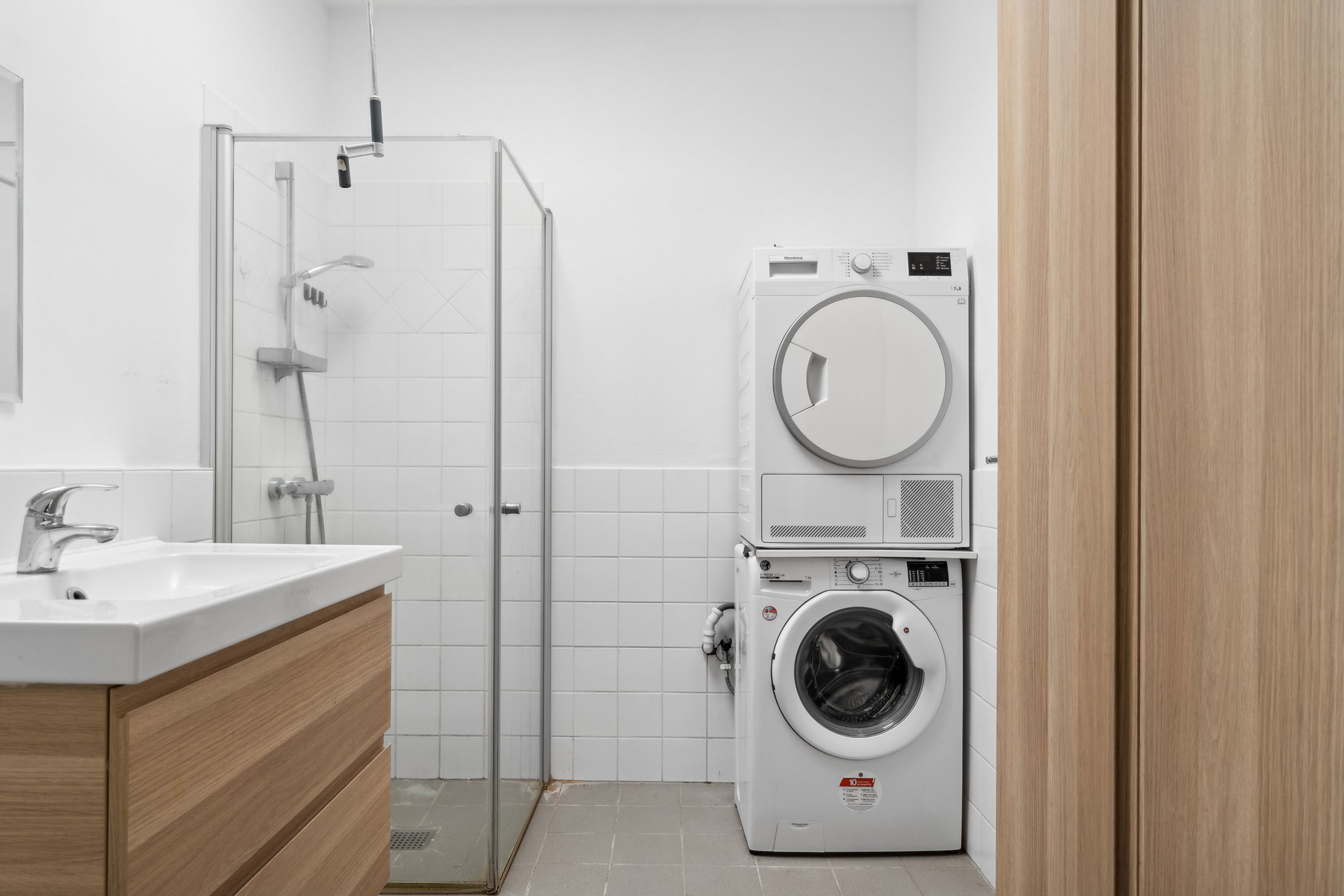 Fremhævet badeværelse billede i fuldskærmstilstand. Billede af Markskellet 13, 3400 Hillerød