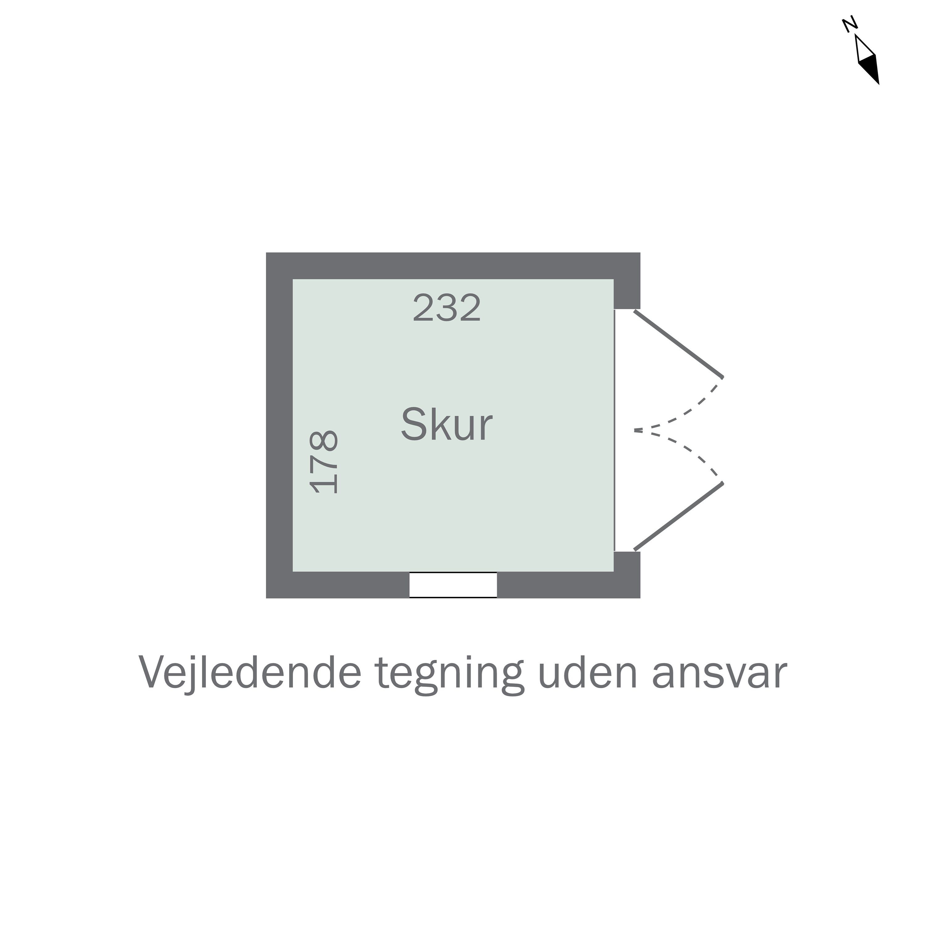 Plantegninger billede af Markskellet 13, 3400 Hillerød